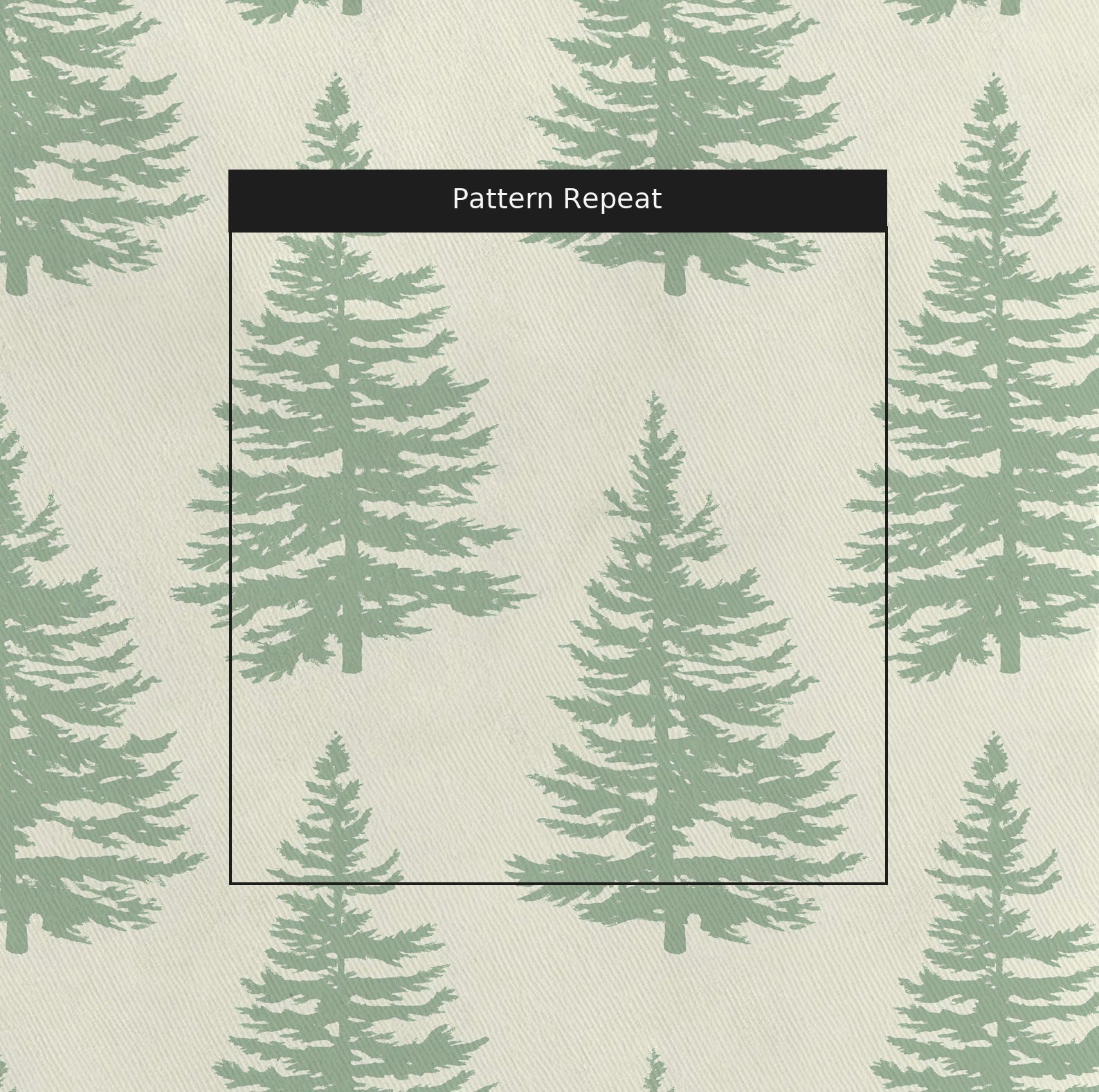 Pine Grove Fabric by the Yard — pattern repeat