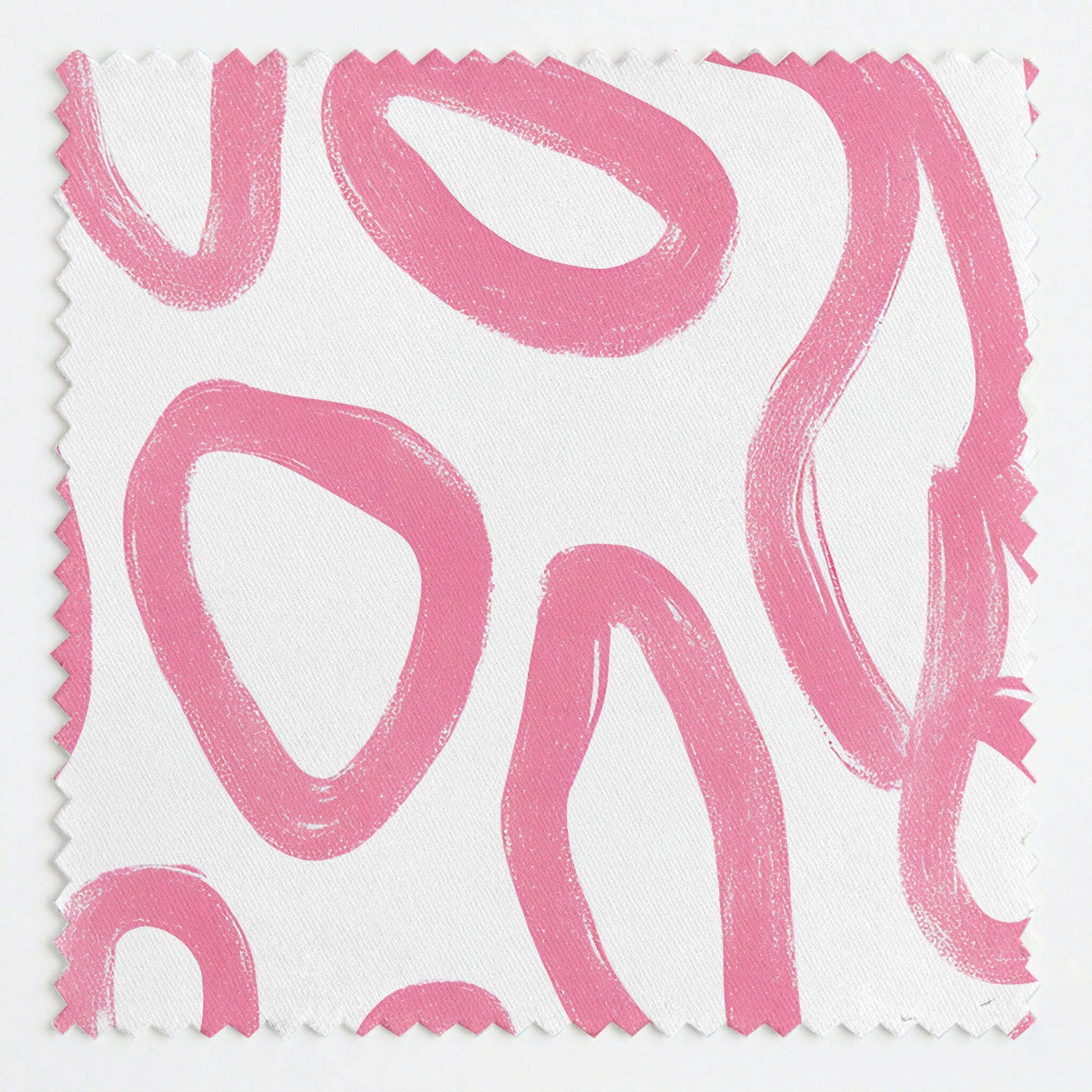 Pink Tangle Fabric by the Yard