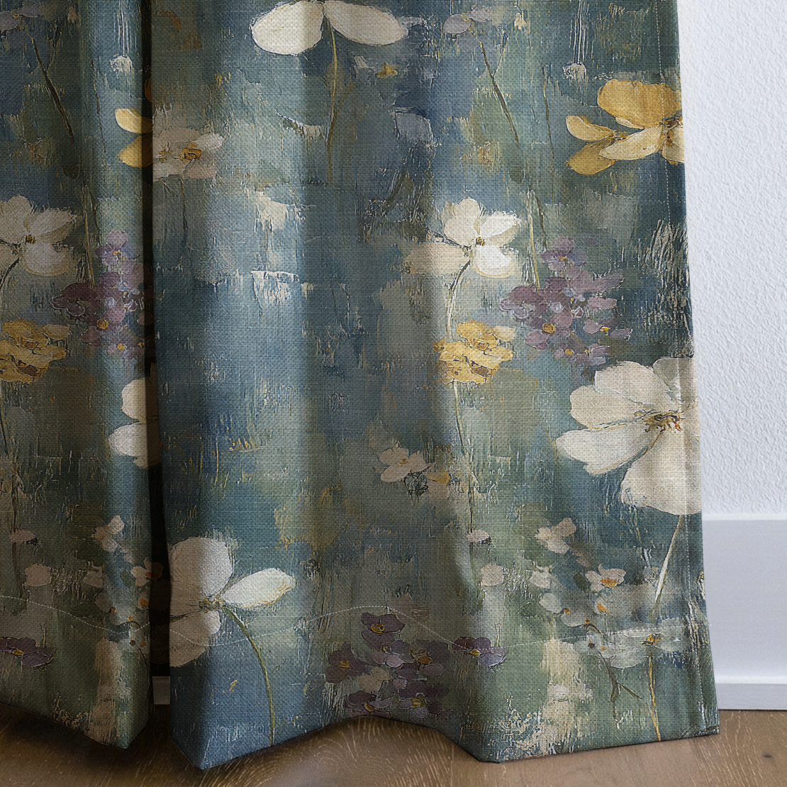 In Bloom - Drapery — corner closeup