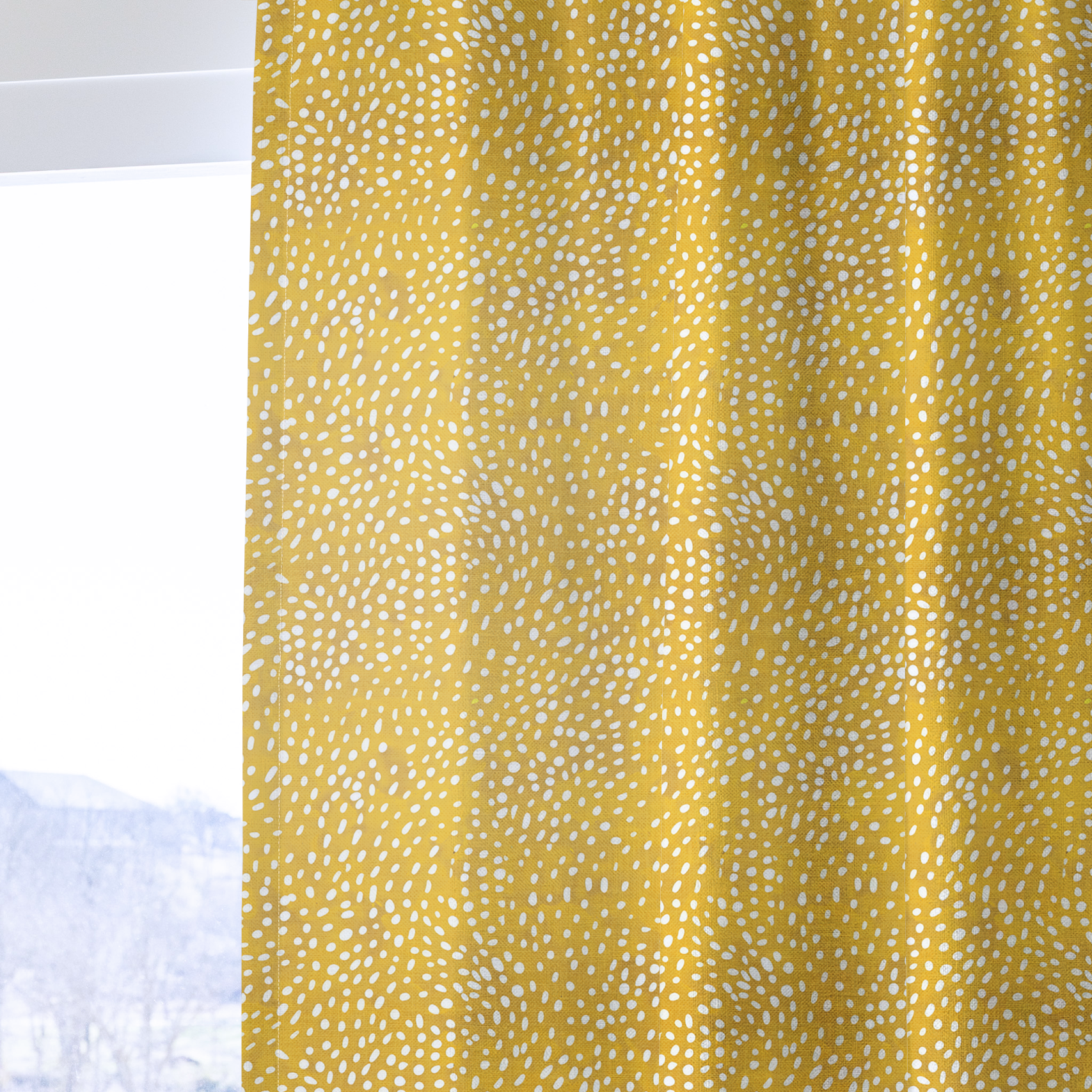 Sunny Speckle - Drapery — one panel