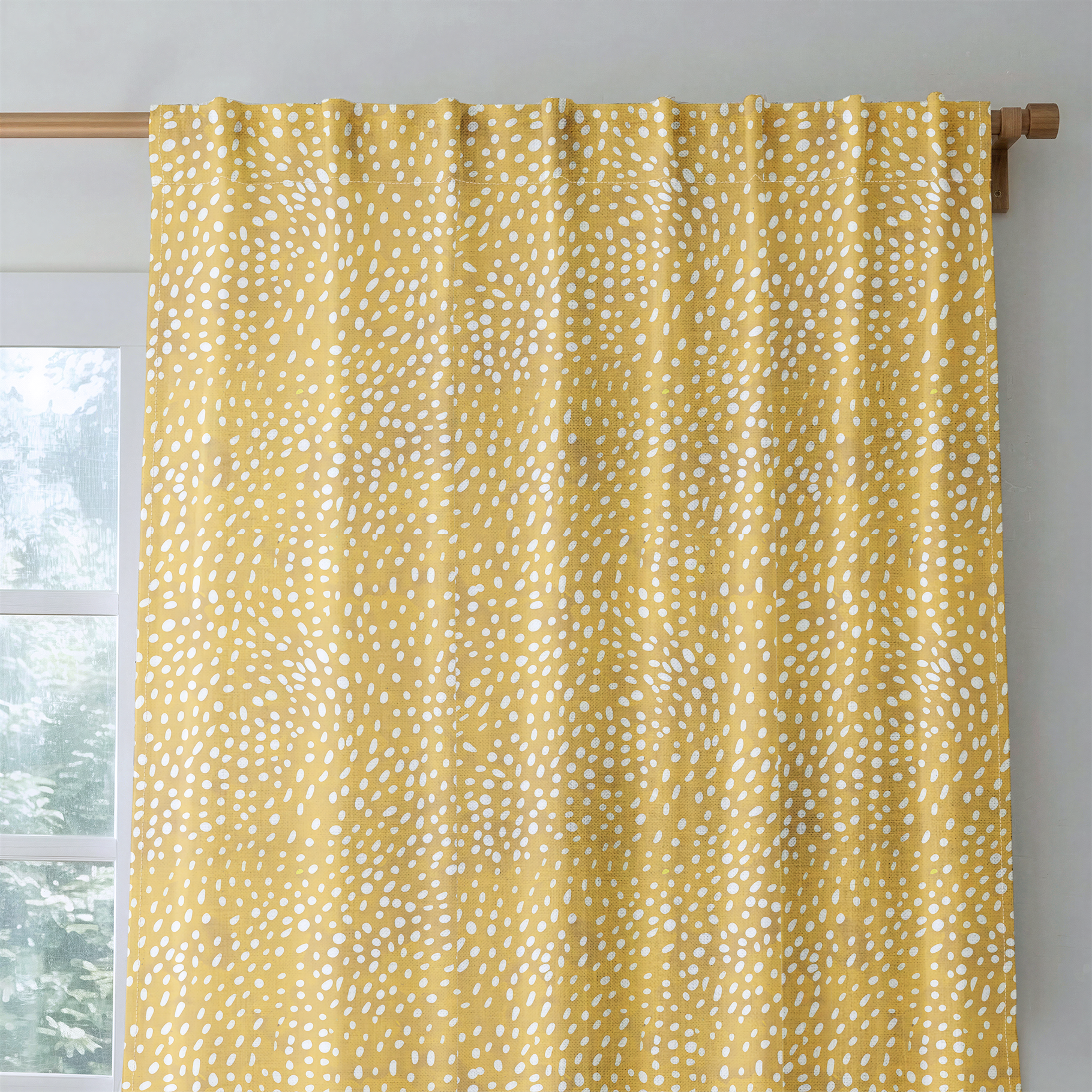 Sunny Speckle - Drapery — rod