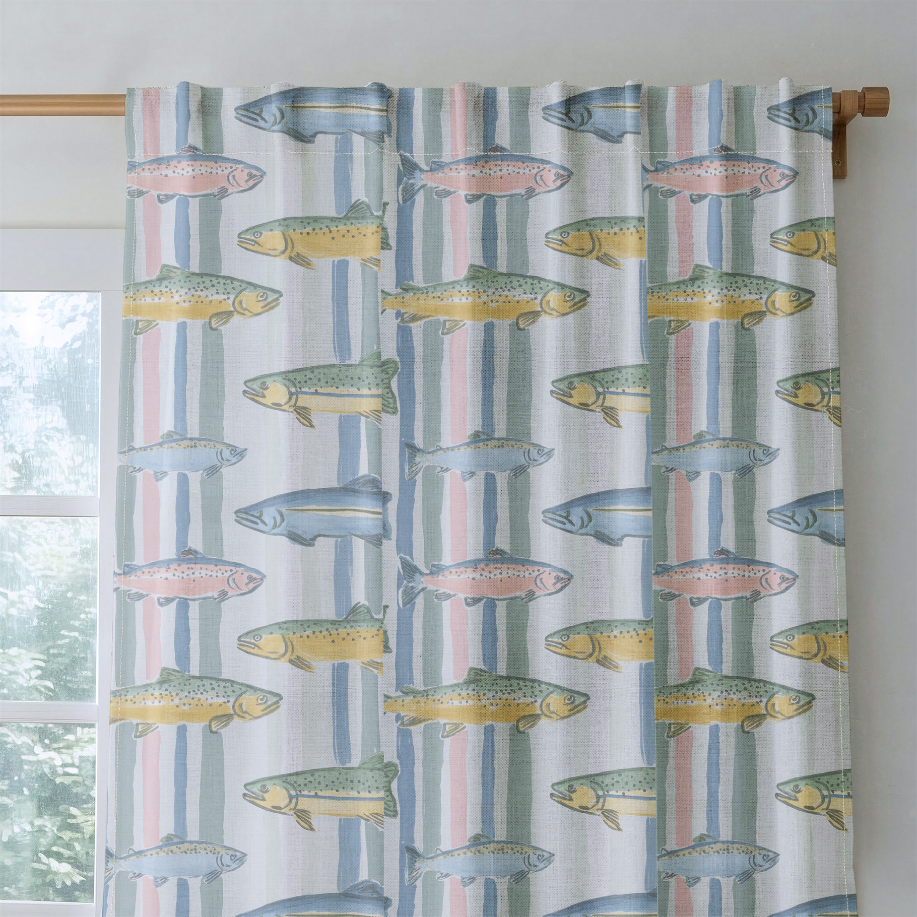 Kacey - Drapery — rod