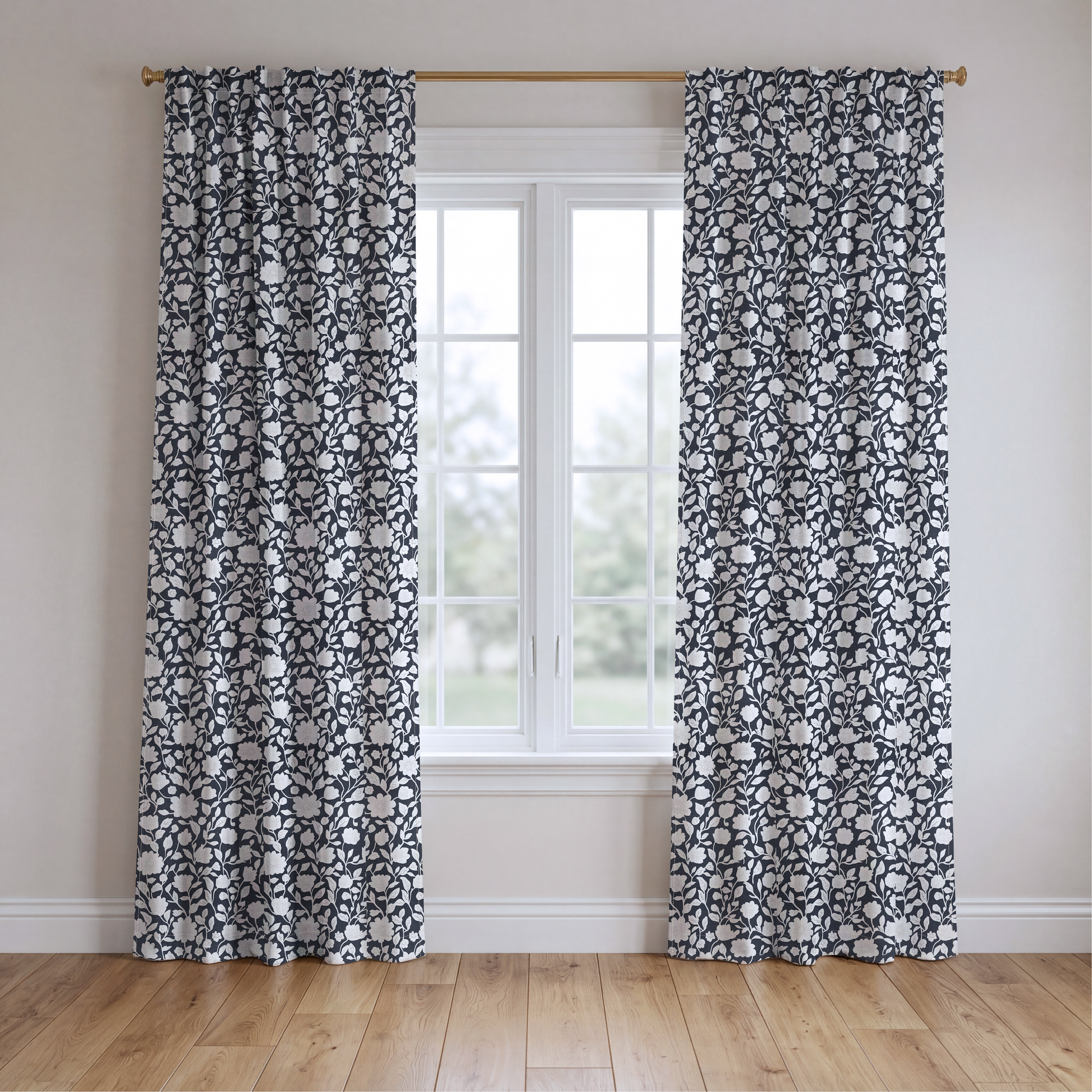 Margaret - Drapery — two panels