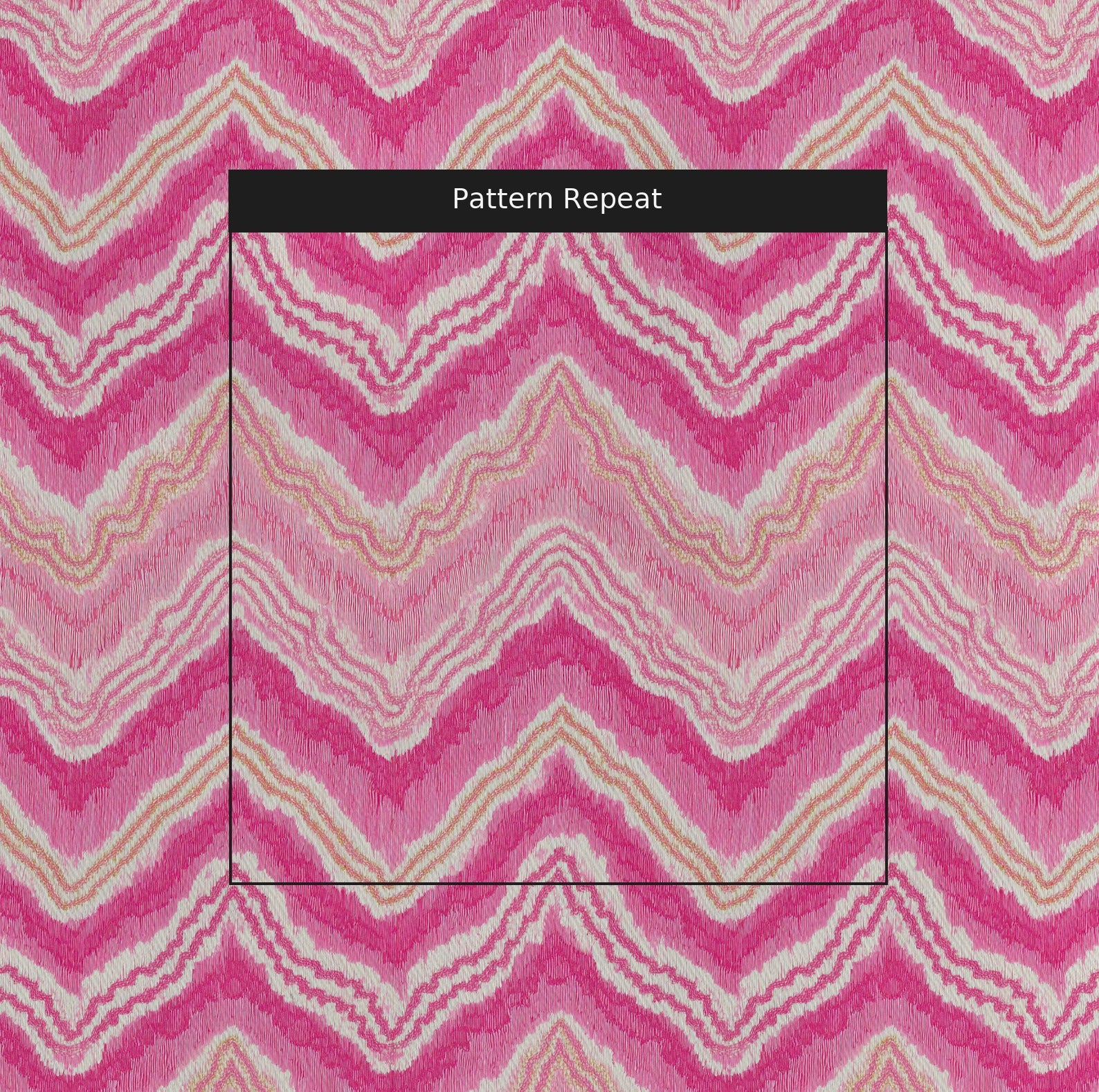 Lemon Park x Kenz Kustomz Pavilion Fabric by the Yard — pattern repeat