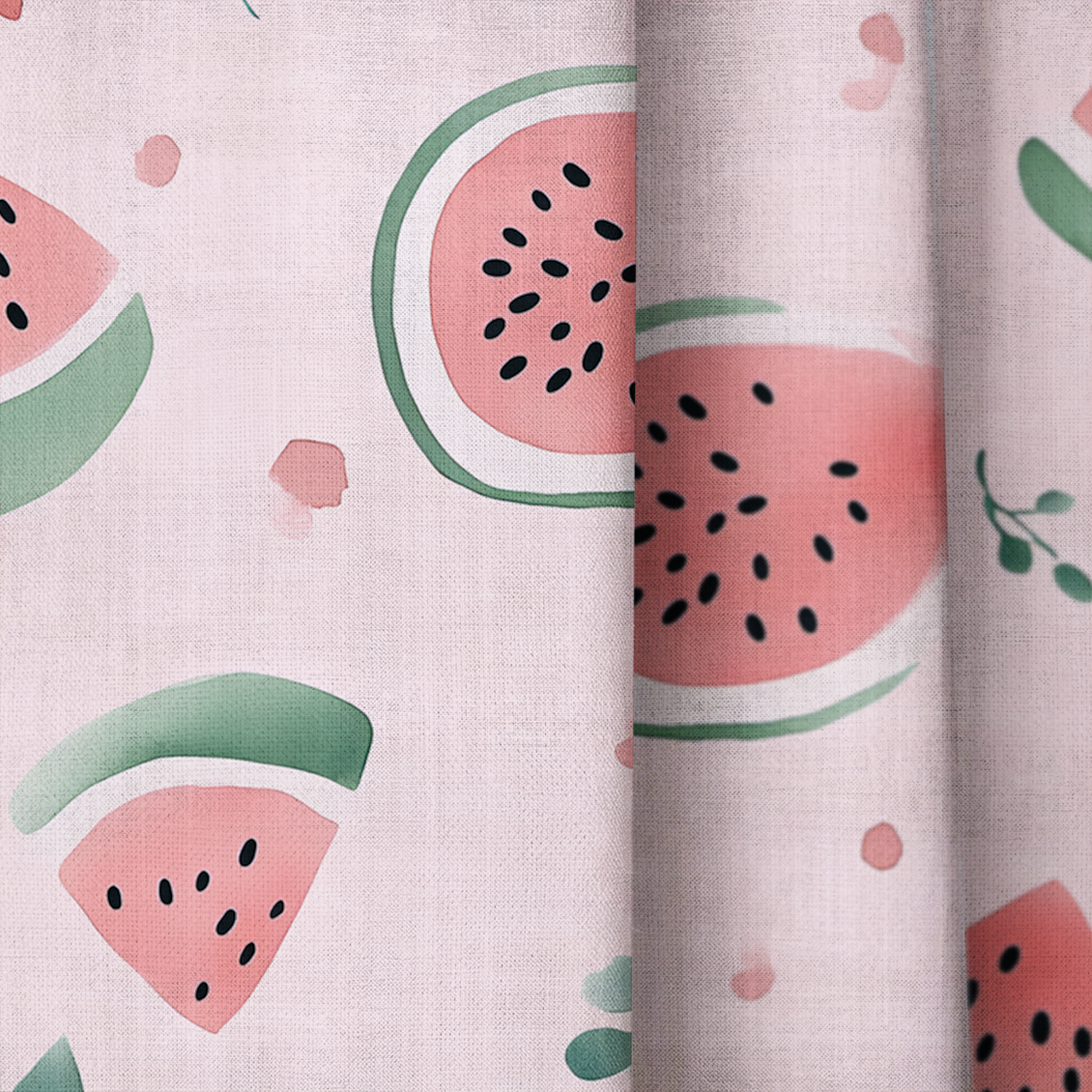 Melon Crush - Drapery — close up