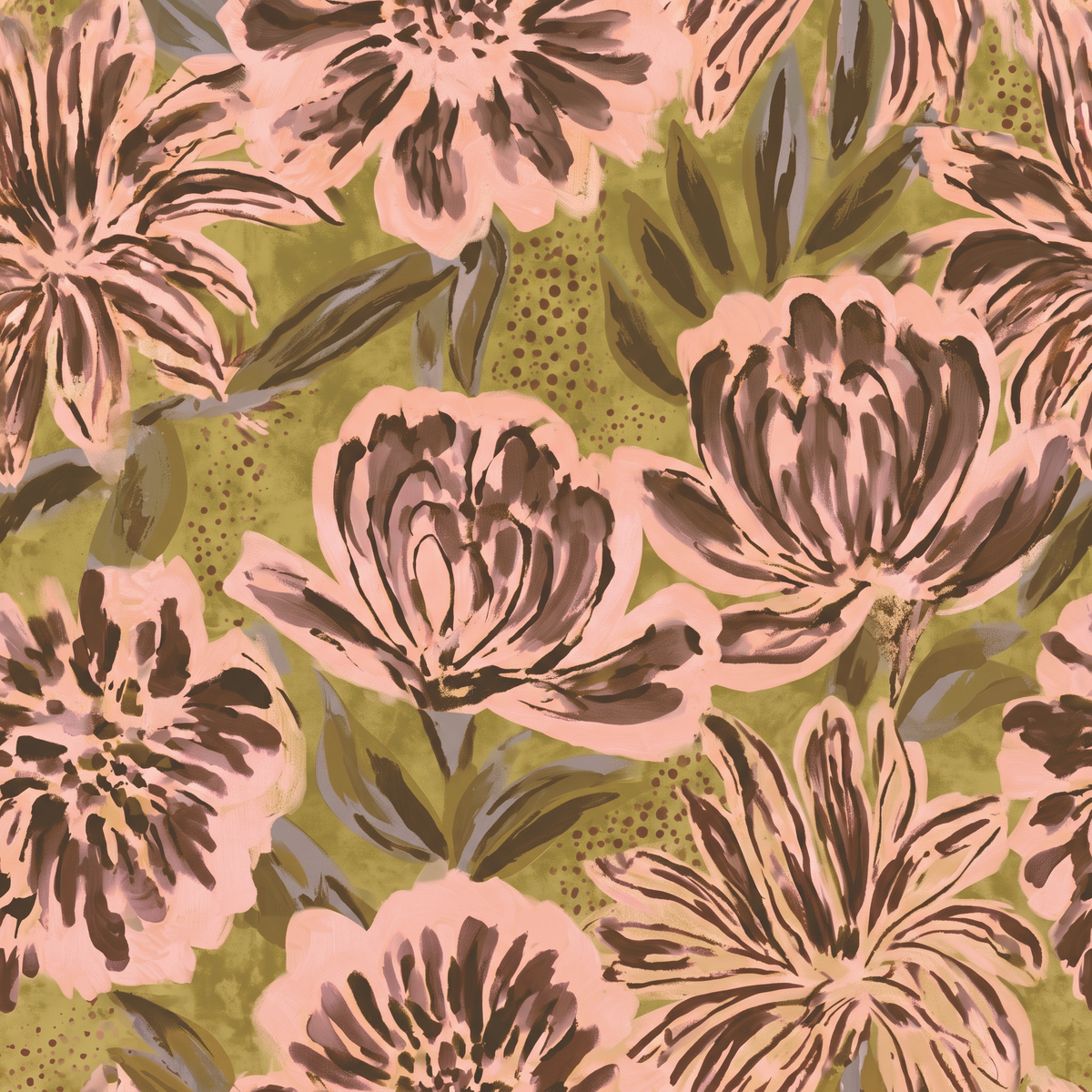 Apricot Grove Wallpaper