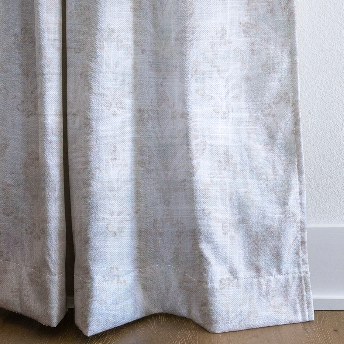 Calliope - Drapery — corner closeup