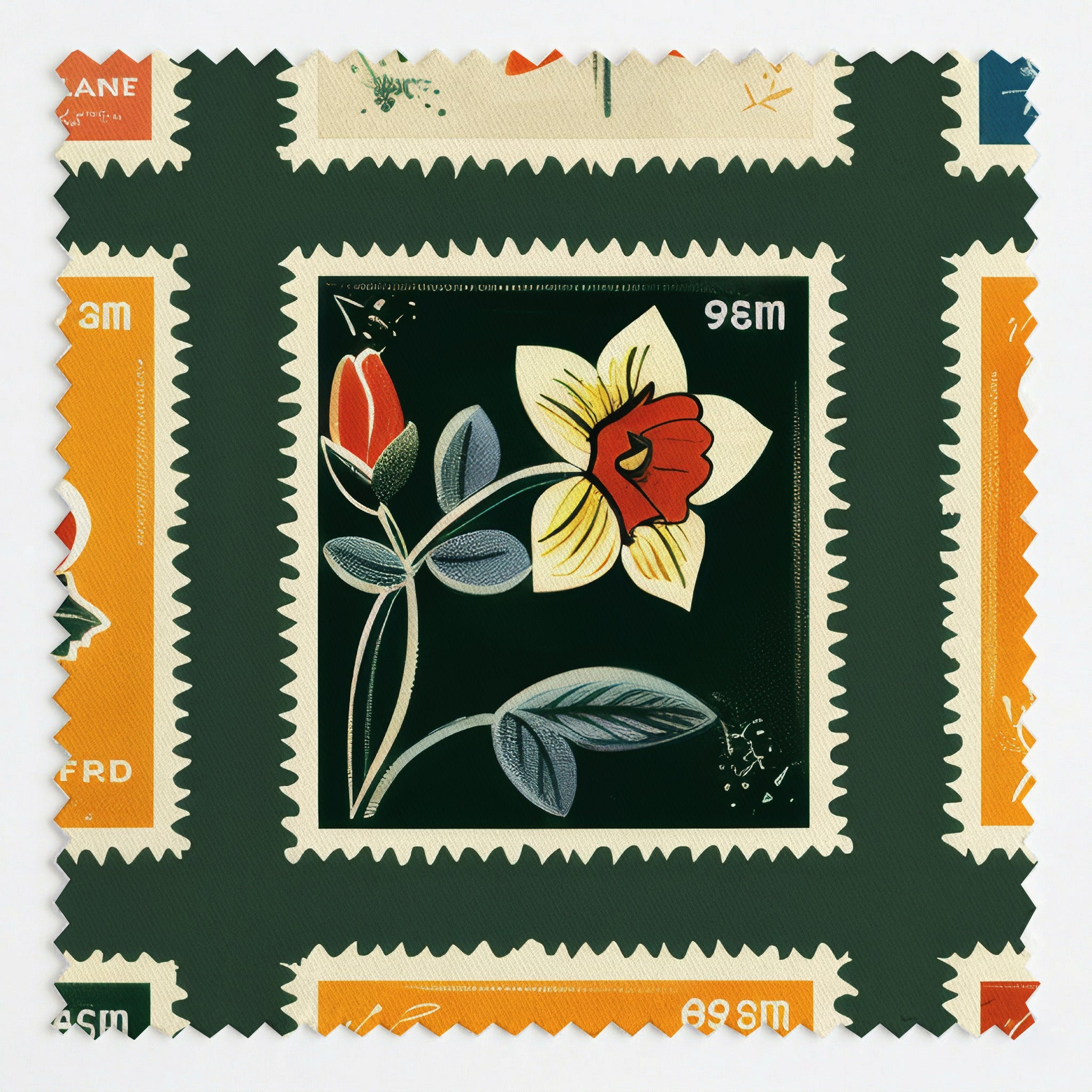 Penelope's Postage Fabric by the Yard