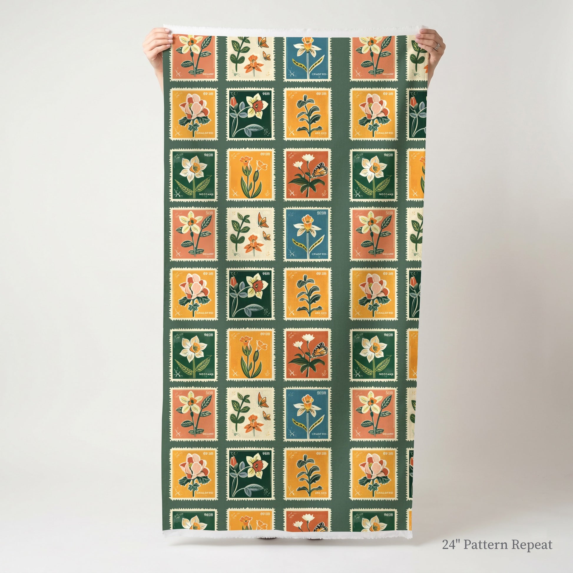 Penelope's Postage Fabric by the Yard
