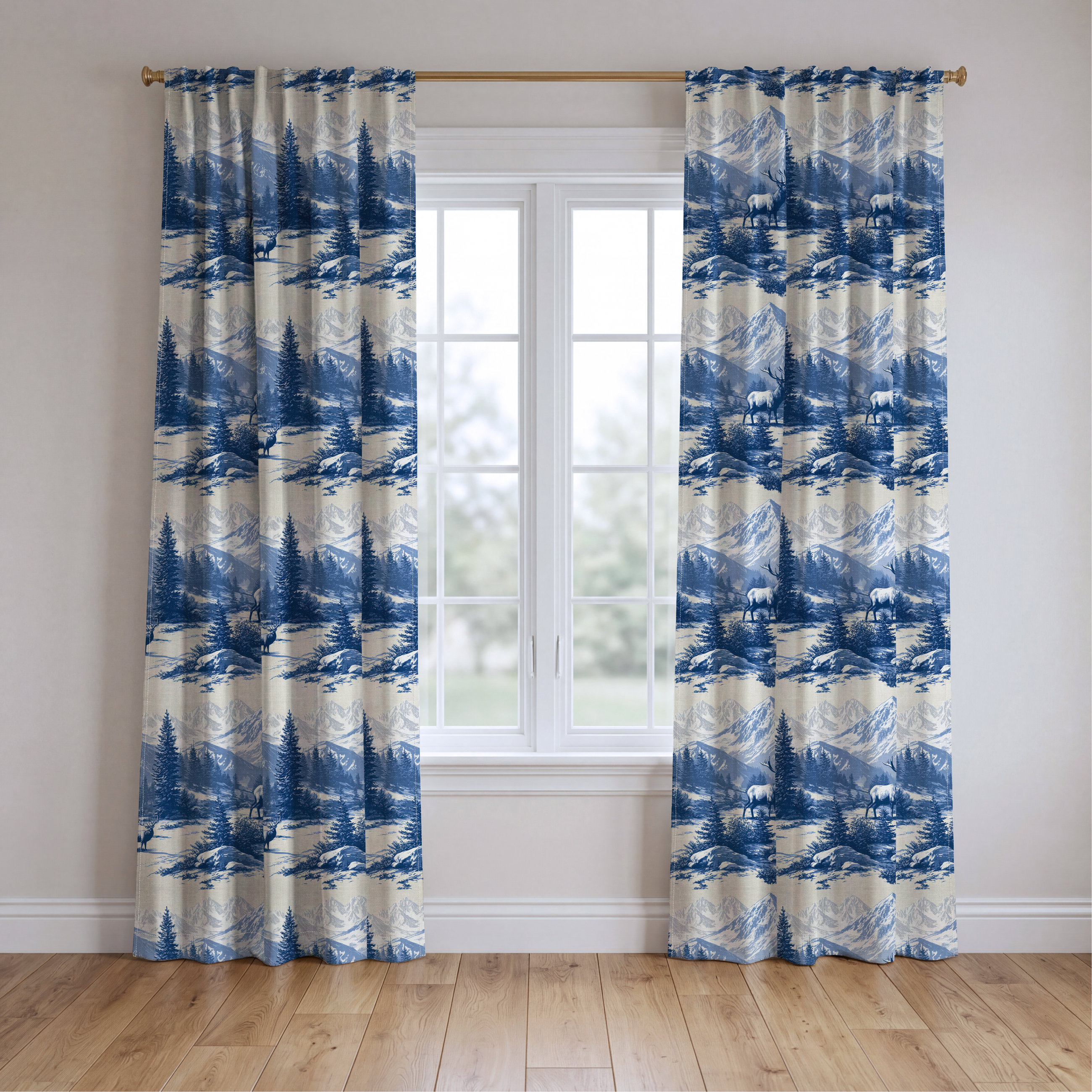 Alta - Drapery — two panels