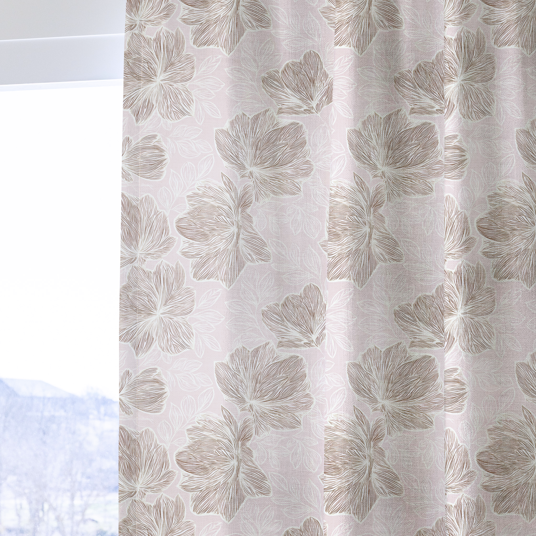 Rosegold - Drapery — one panel