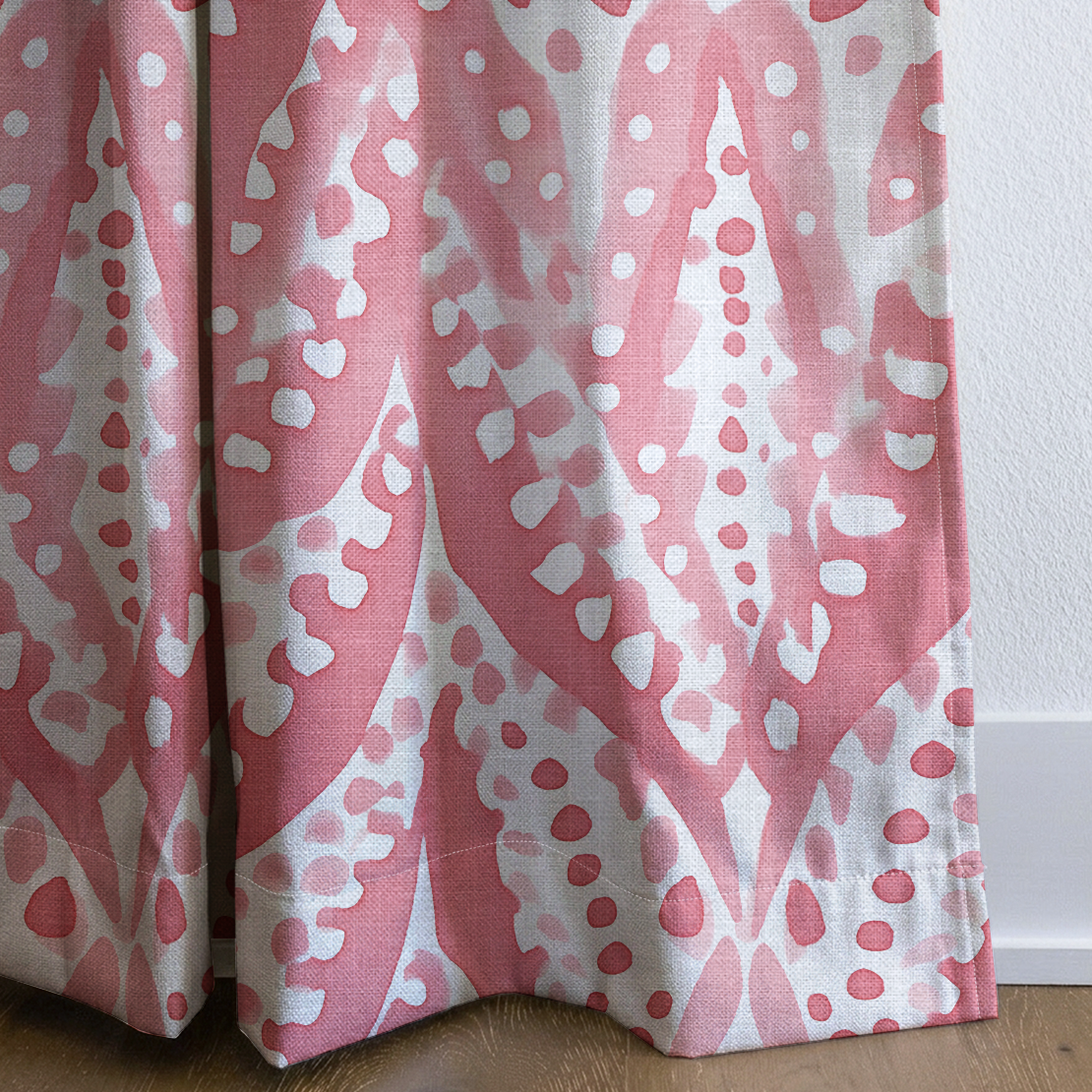 Lizzie - Drapery — corner closeup