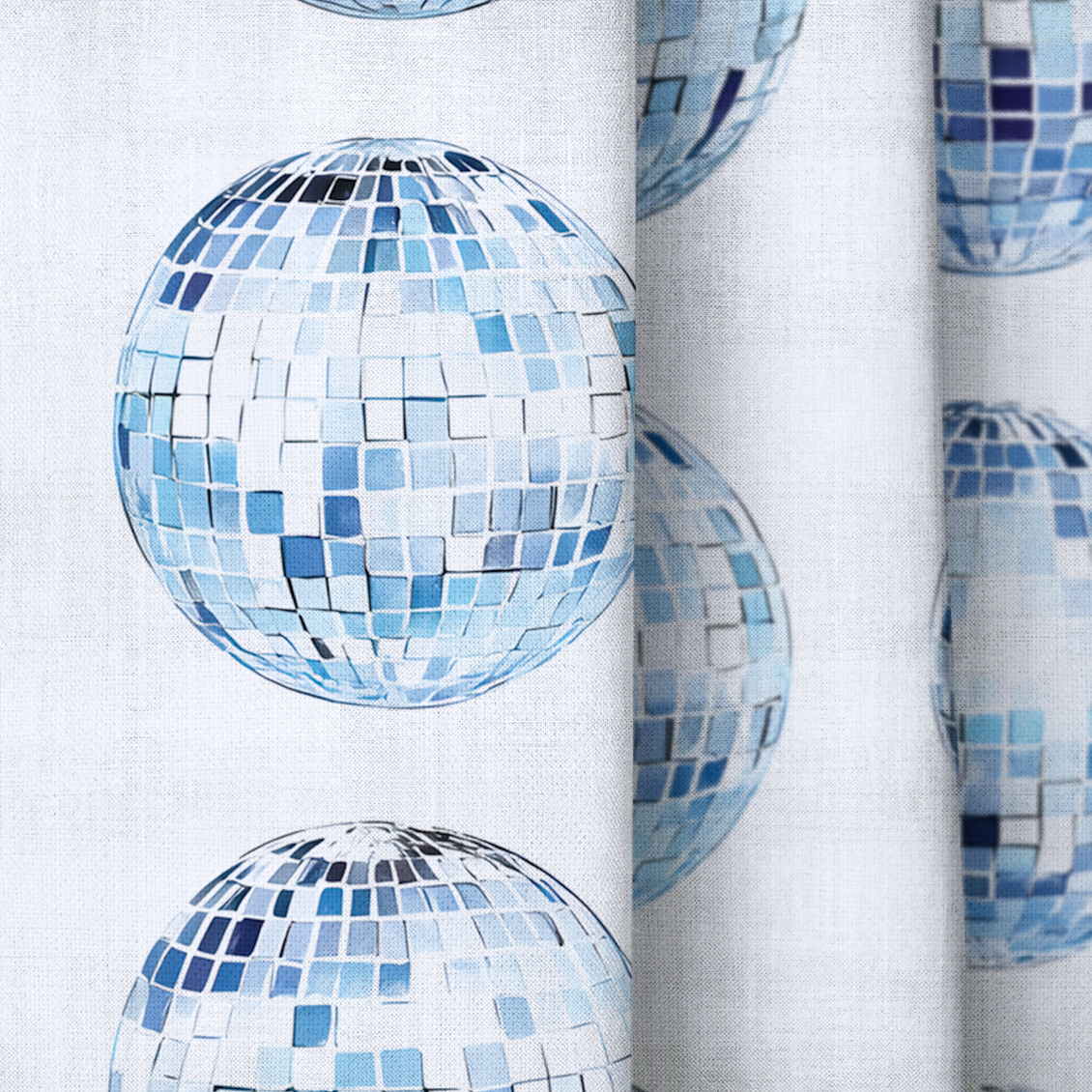 Disco Nights - Drapery — close up