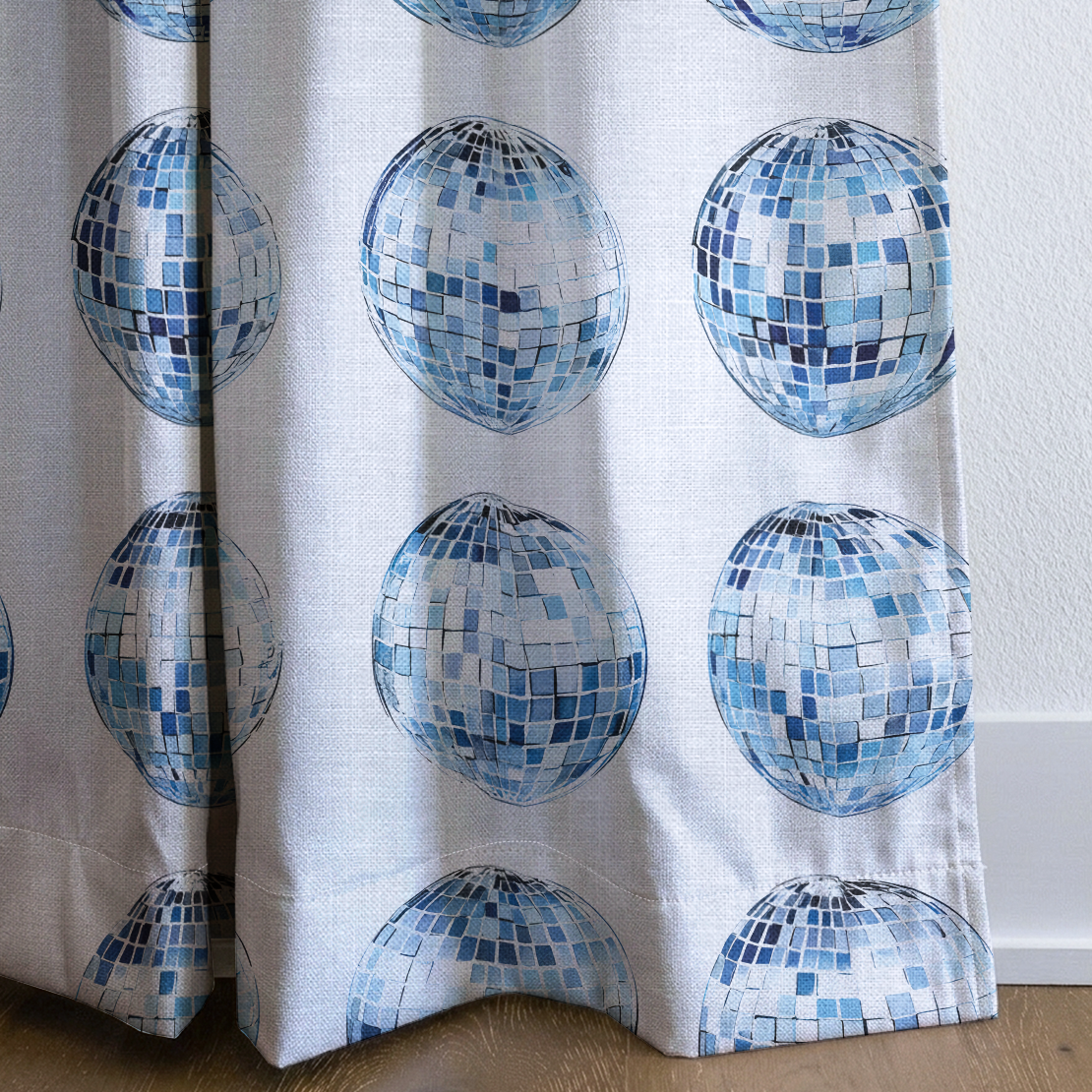 Disco Nights - Drapery — corner closeup