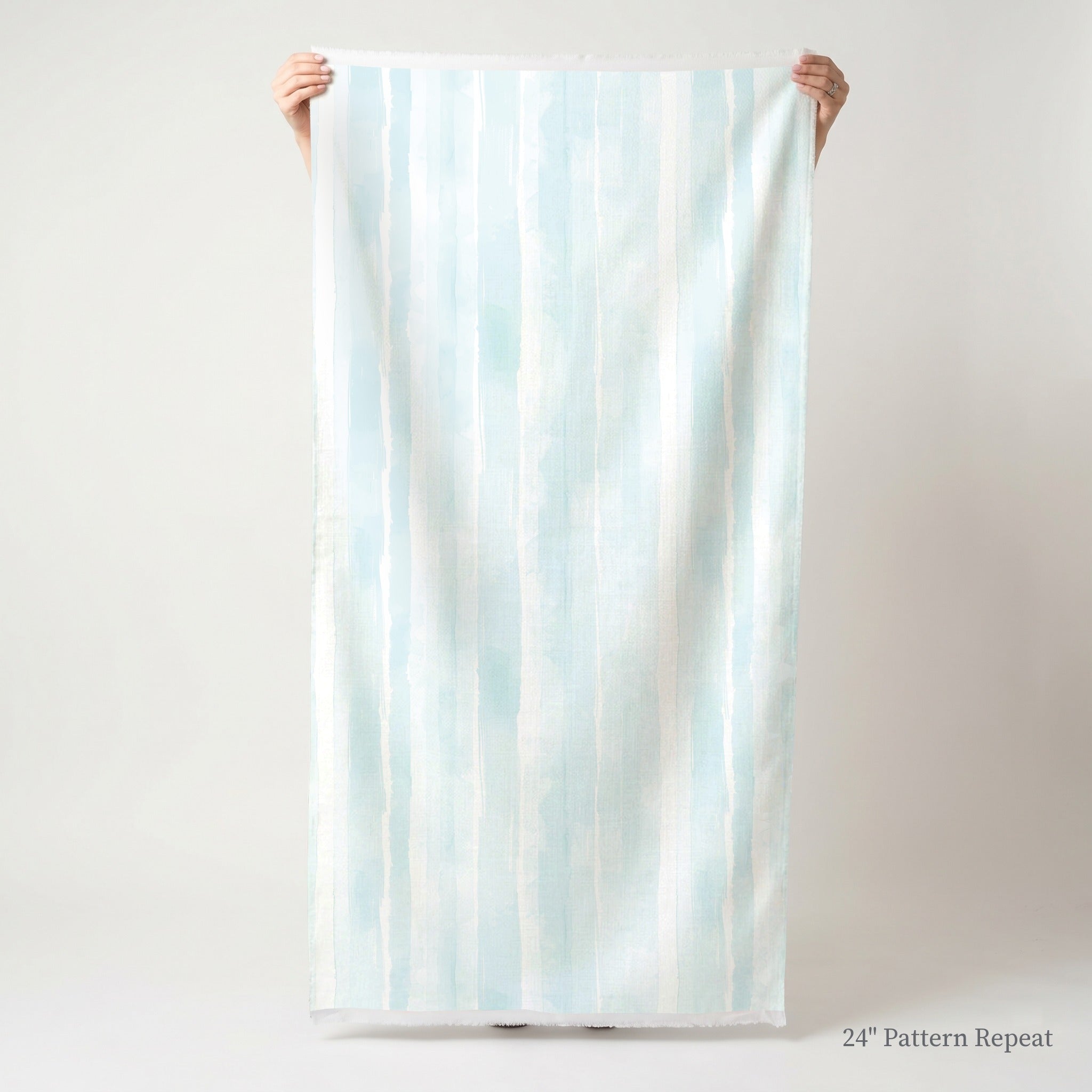 Blue Emily Fabric by the Yard