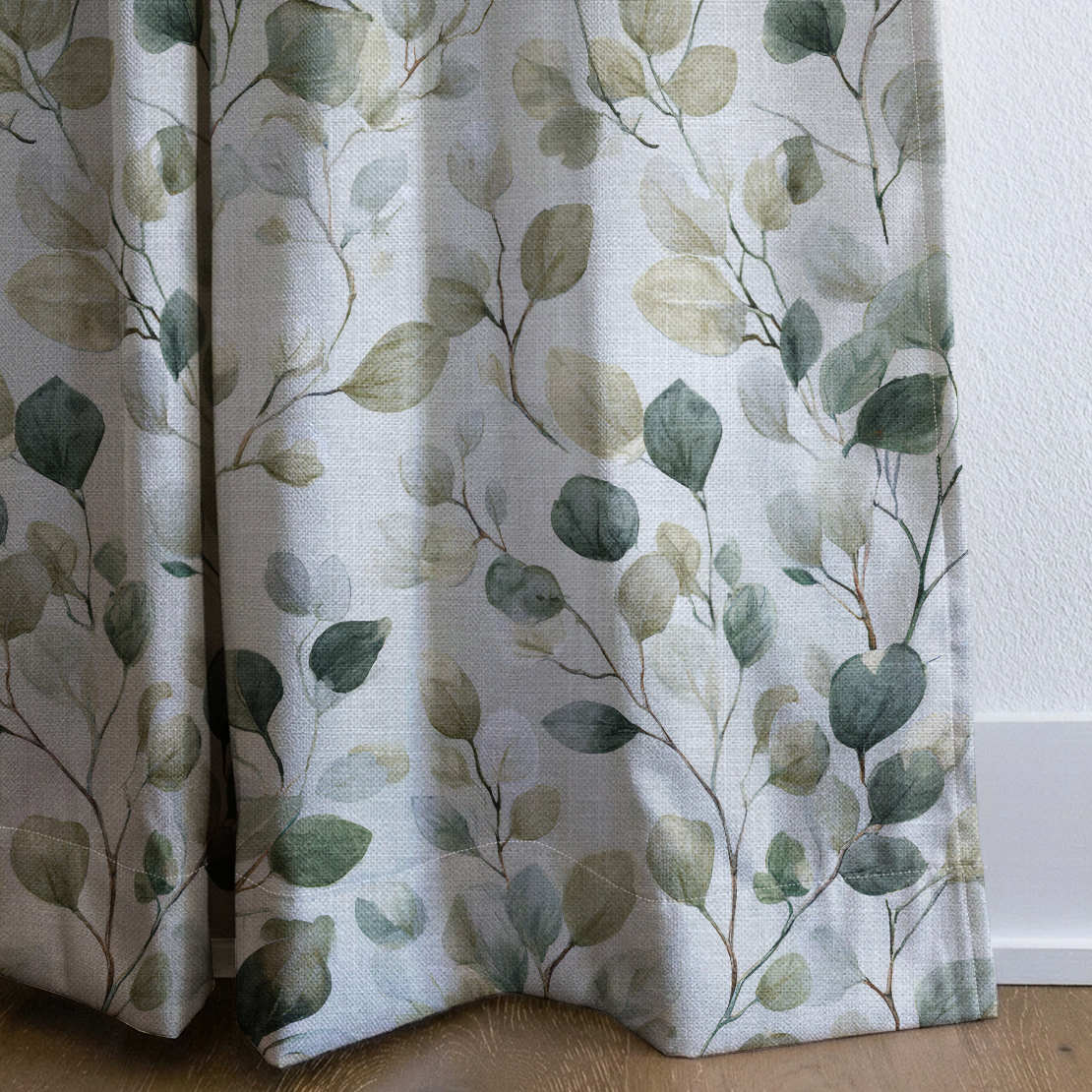 Willowmere - Drapery — corner closeup