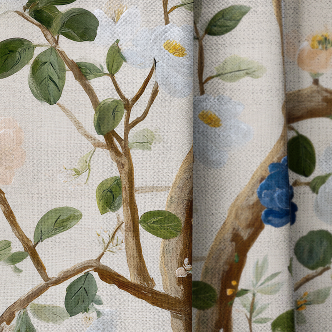 Bloomed - Drapery — close up