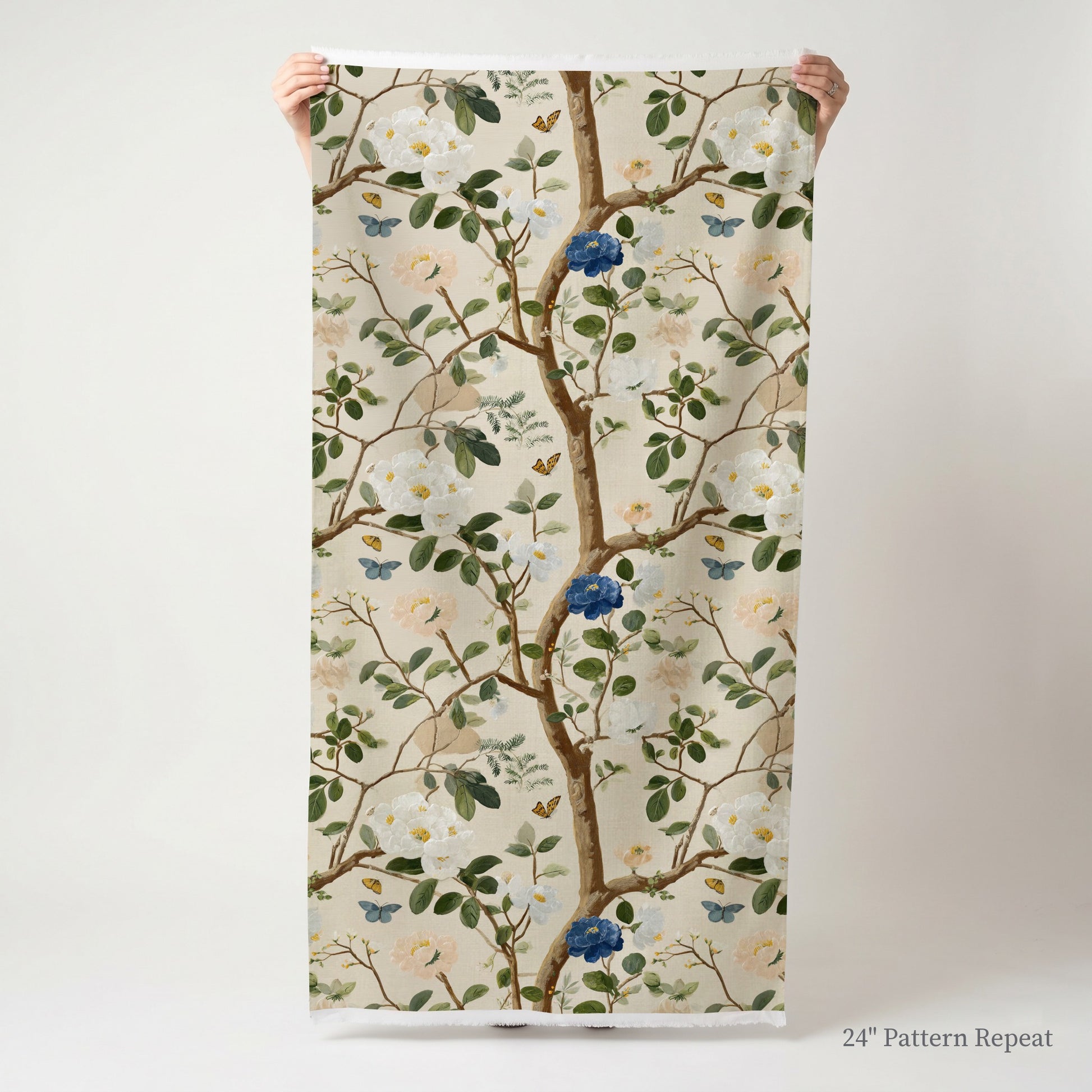 Bloomed Fabric by the Yard