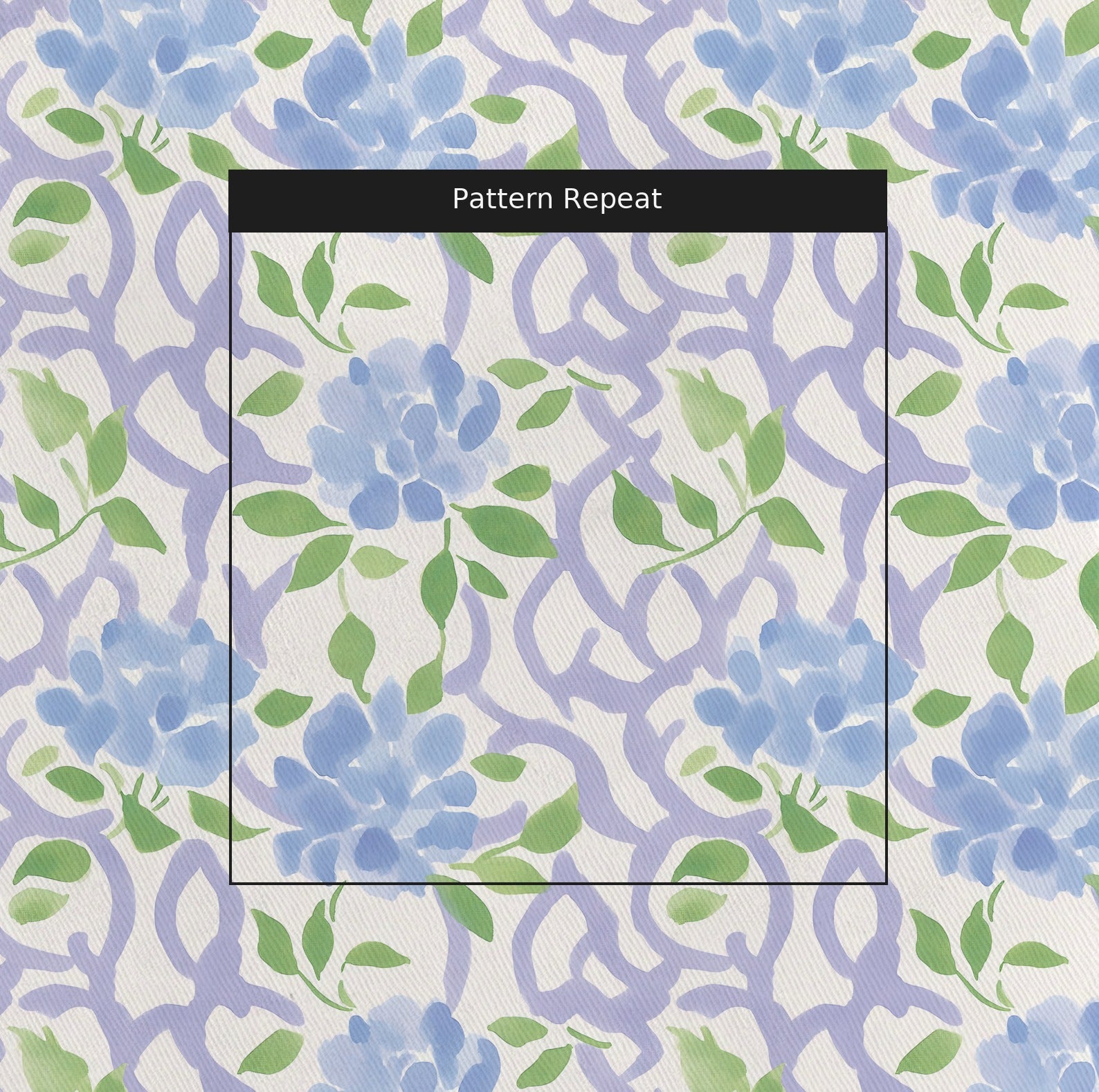 Huckleberry Fabric by the Yard — pattern repeat