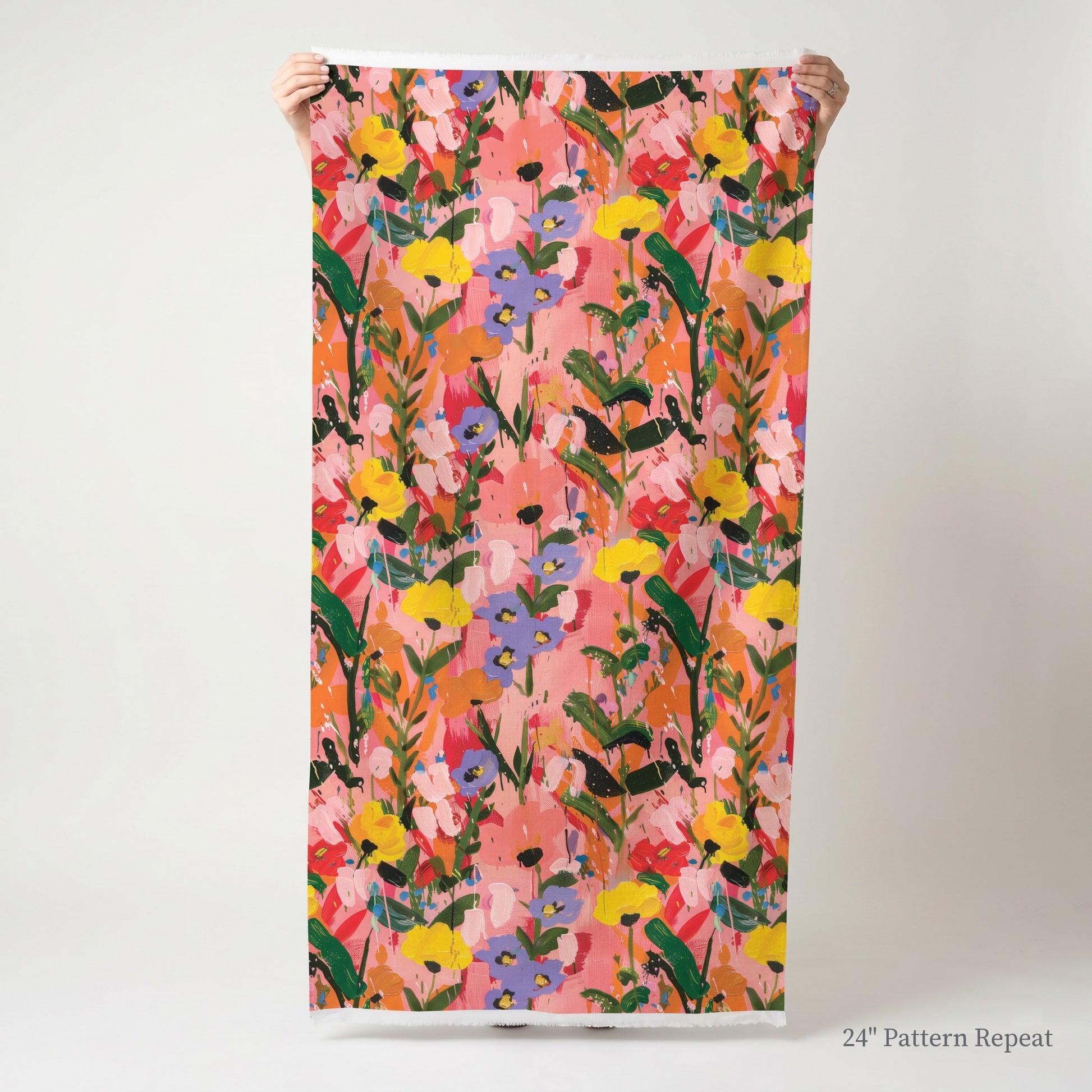 Scarlett's Spring Canvas Fabric by the Yard