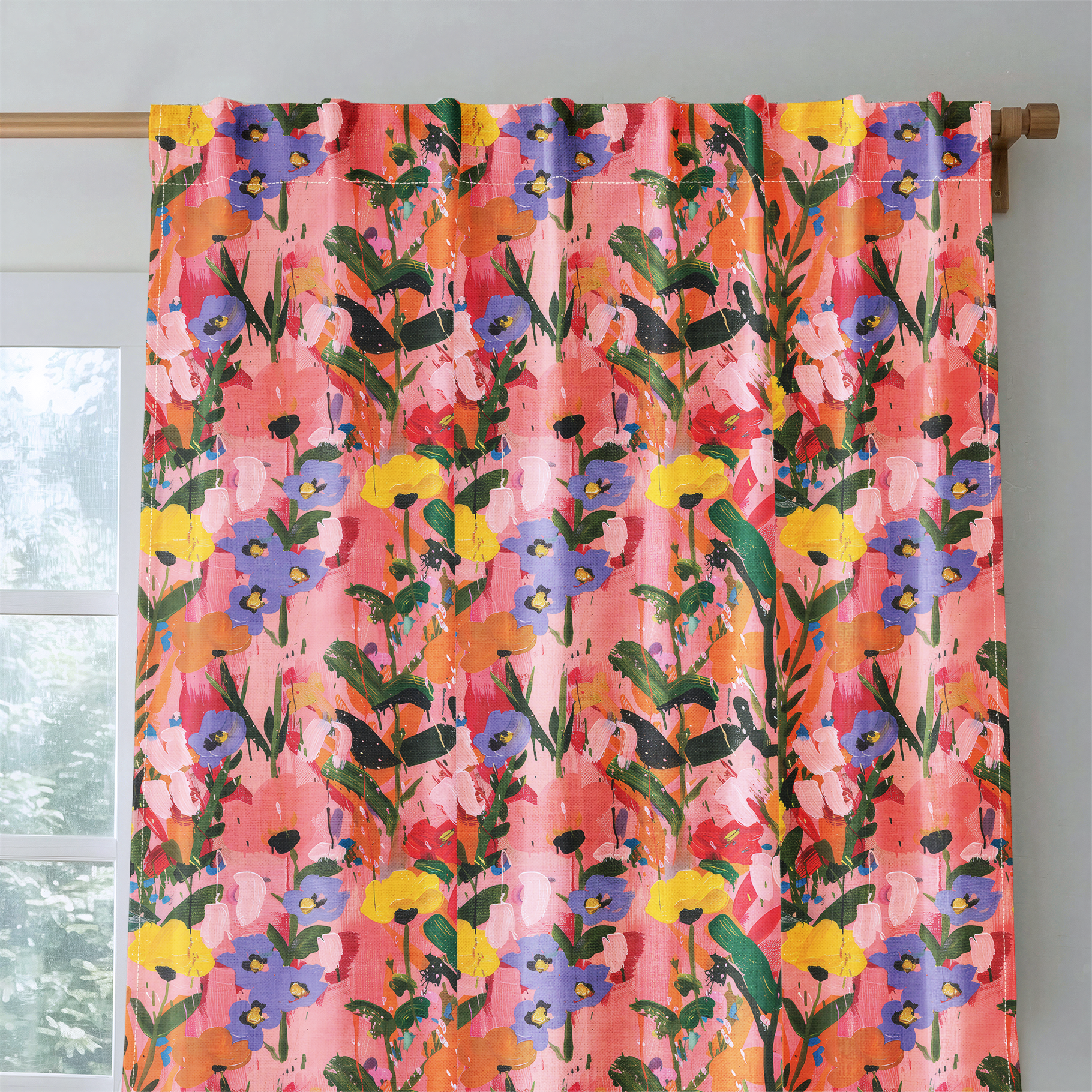 Scarlett's Spring Canvas - Drapery — rod