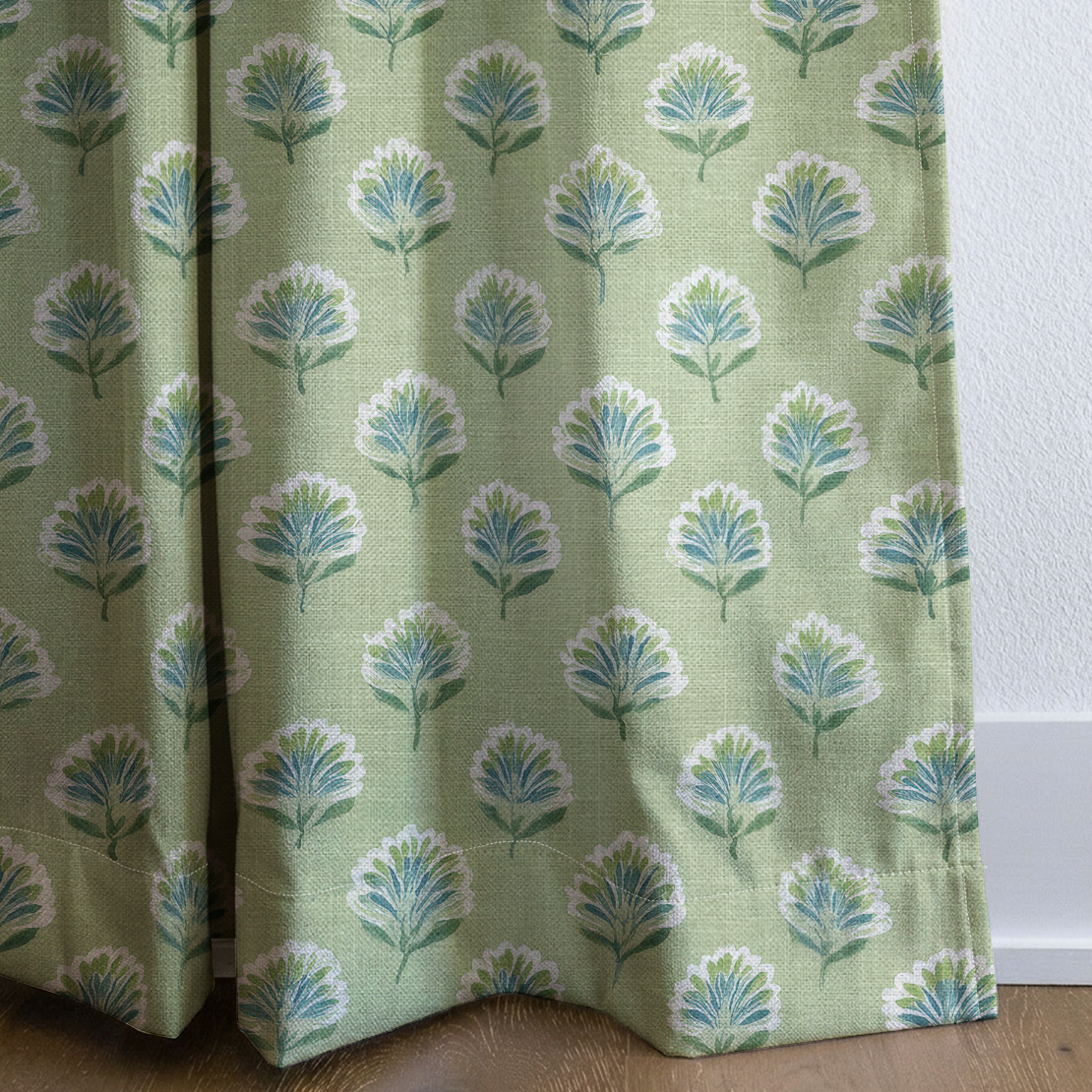 Skye - Drapery — corner closeup
