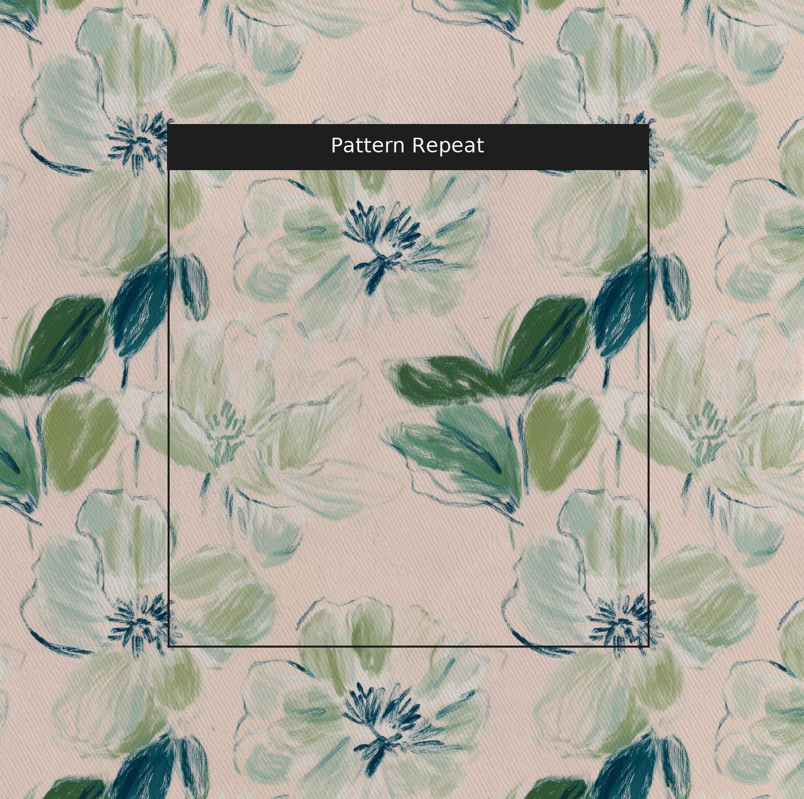 Cecily Fabric by the Yard — pattern repeat