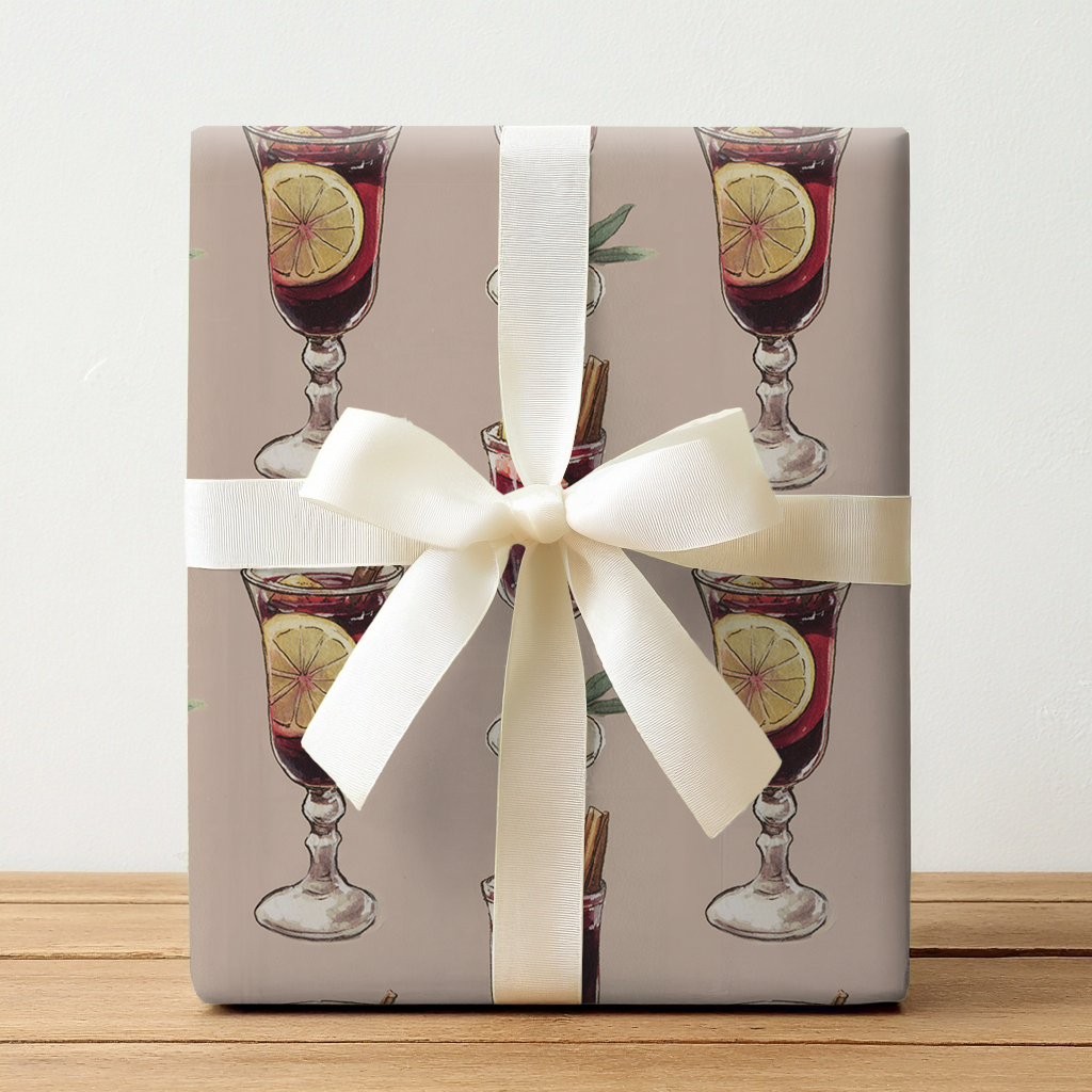 Yuletide Mulled Cider - Wrapping Paper