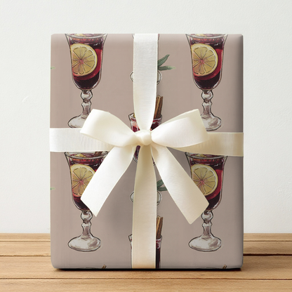 Yuletide Mulled Cider - Wrapping Paper