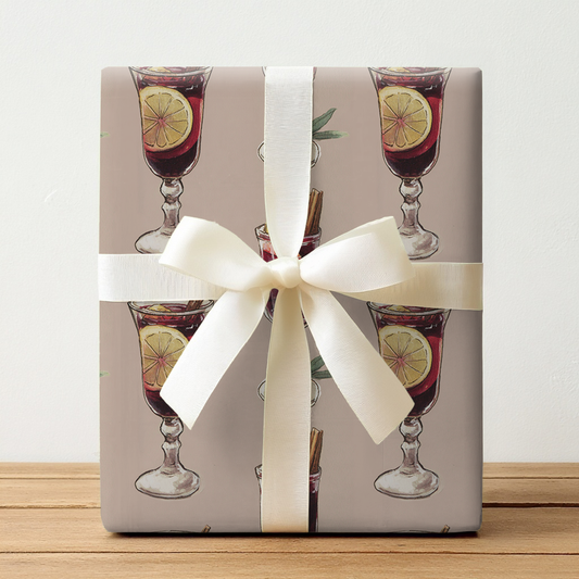 Yuletide Mulled Cider - Wrapping Paper