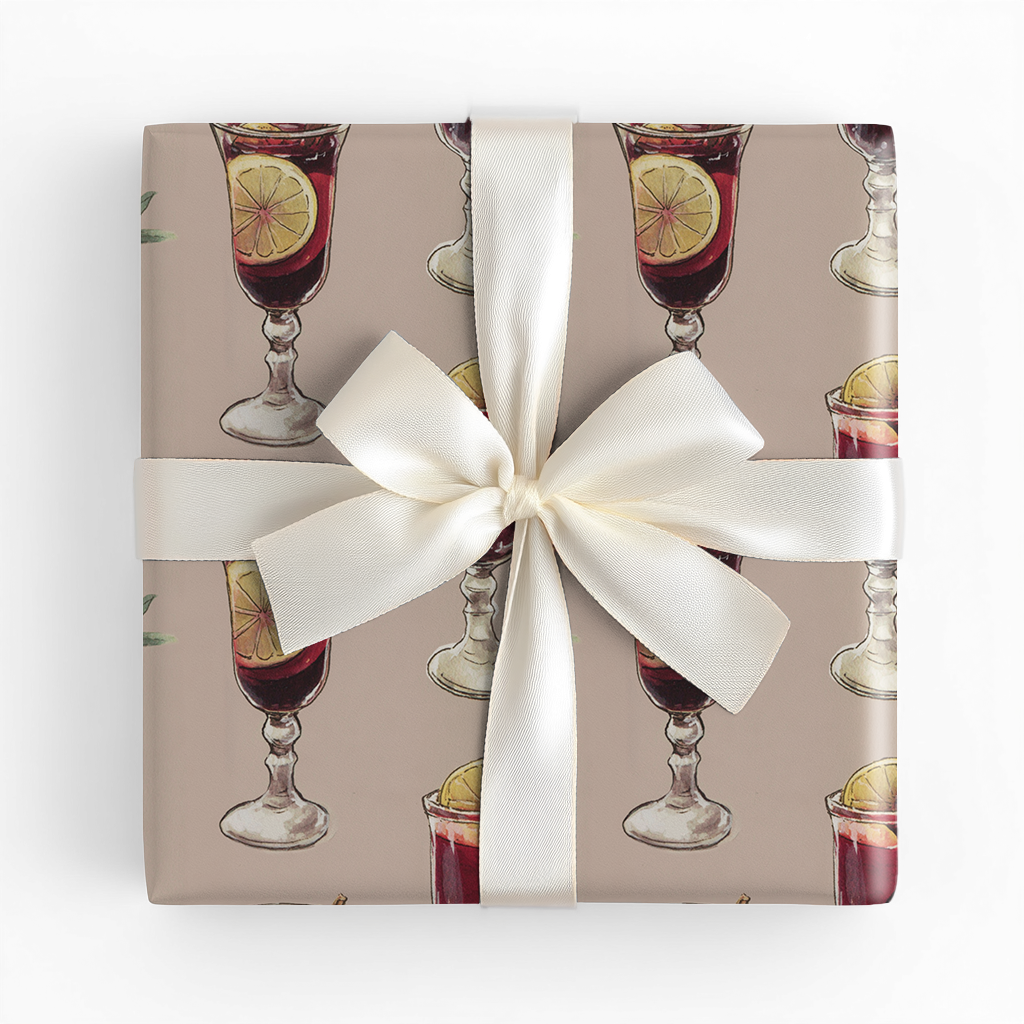 Yuletide Mulled Cider - Wrapping Paper
