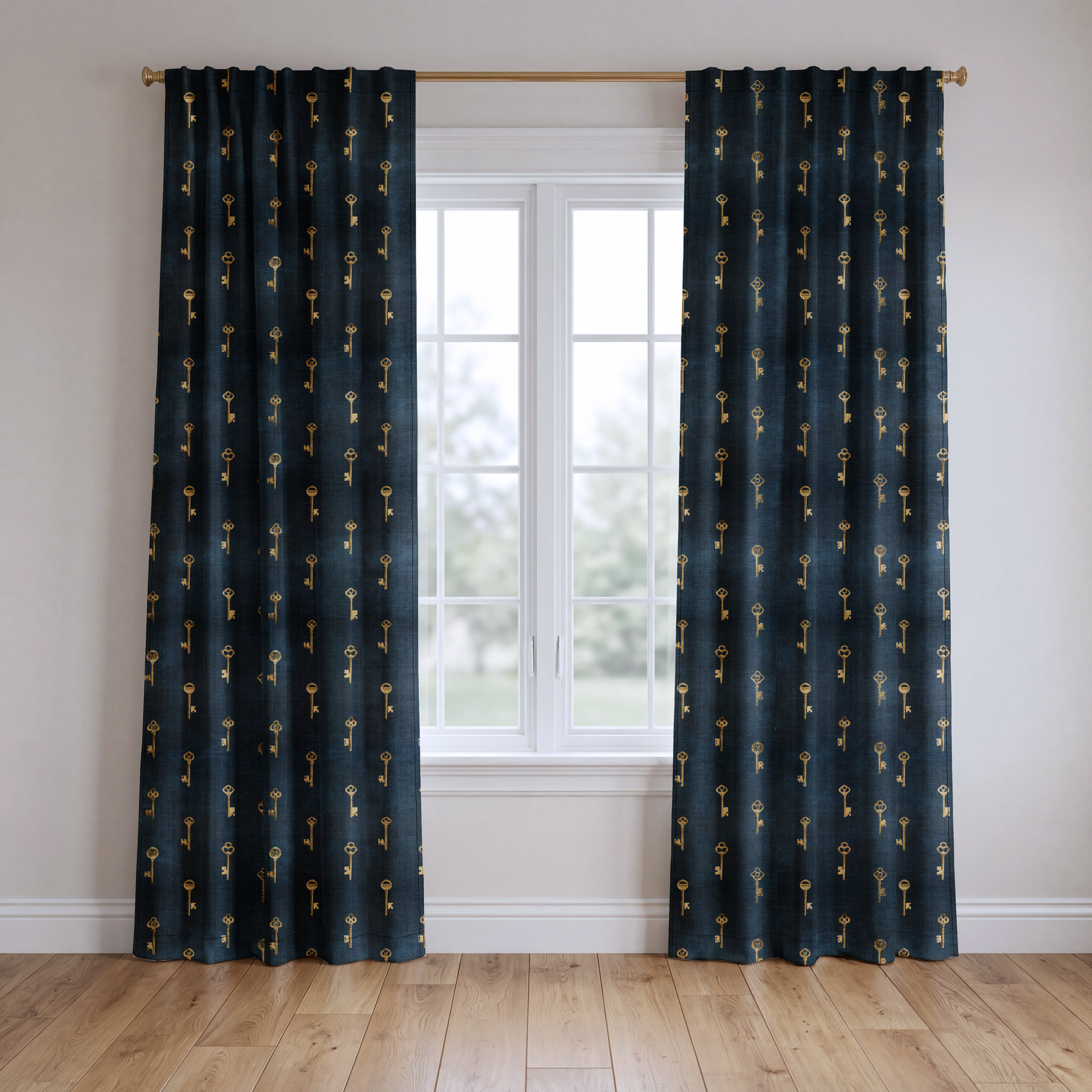 Golden Gate - Drapery — two panels