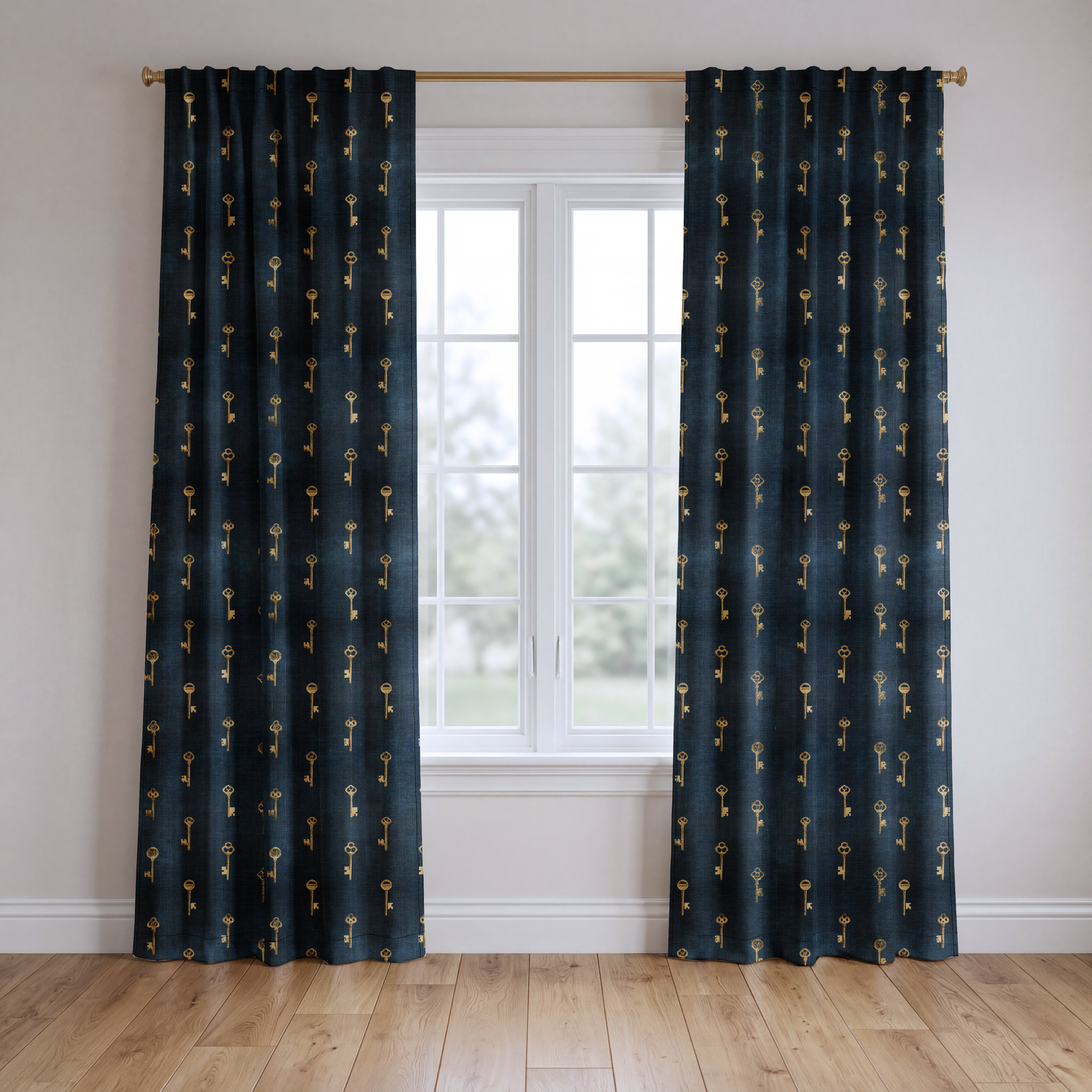 Golden Gate - Drapery — two panels