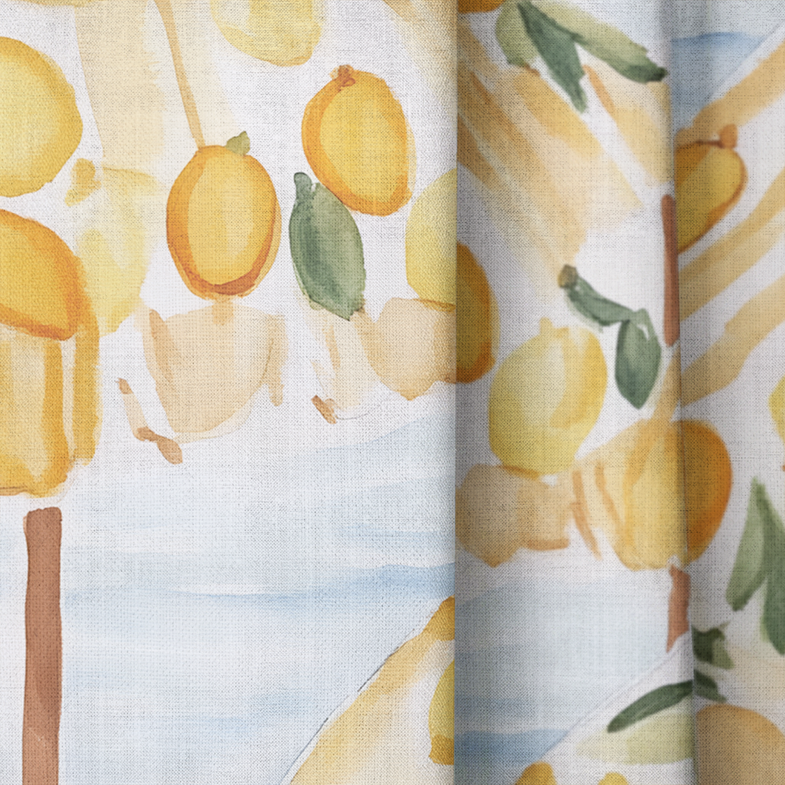 Lemon Grove - Drapery — close up