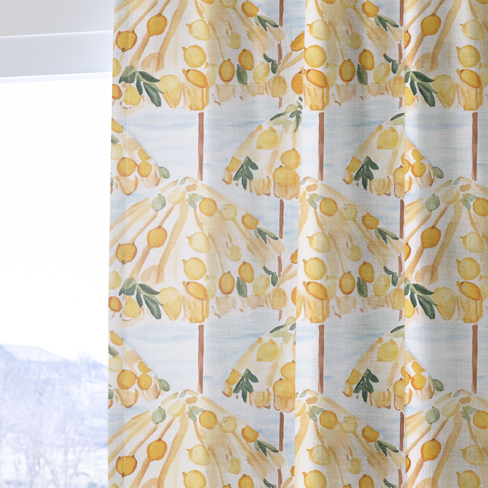 Lemon Grove - Drapery — one panel