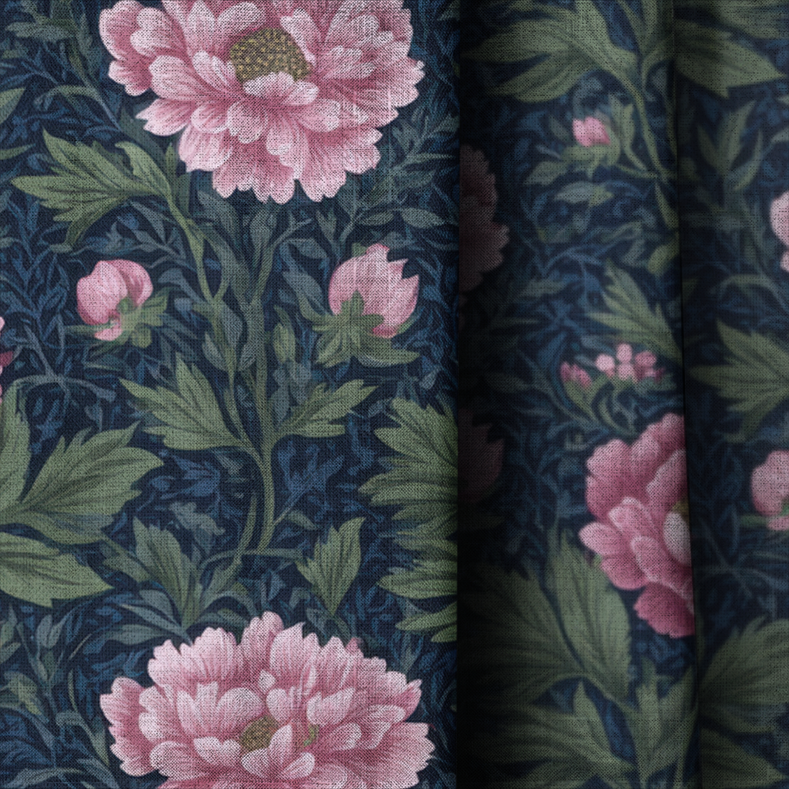 Camellia Vail - Drapery — close up