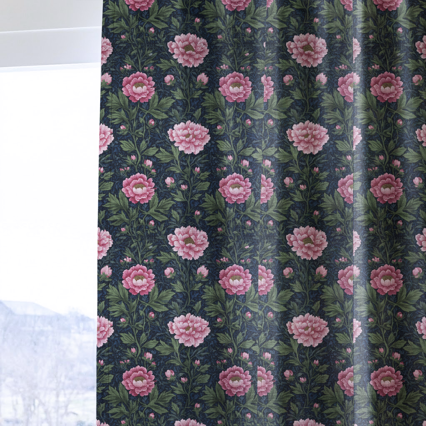 Camellia Vail - Drapery — one panel
