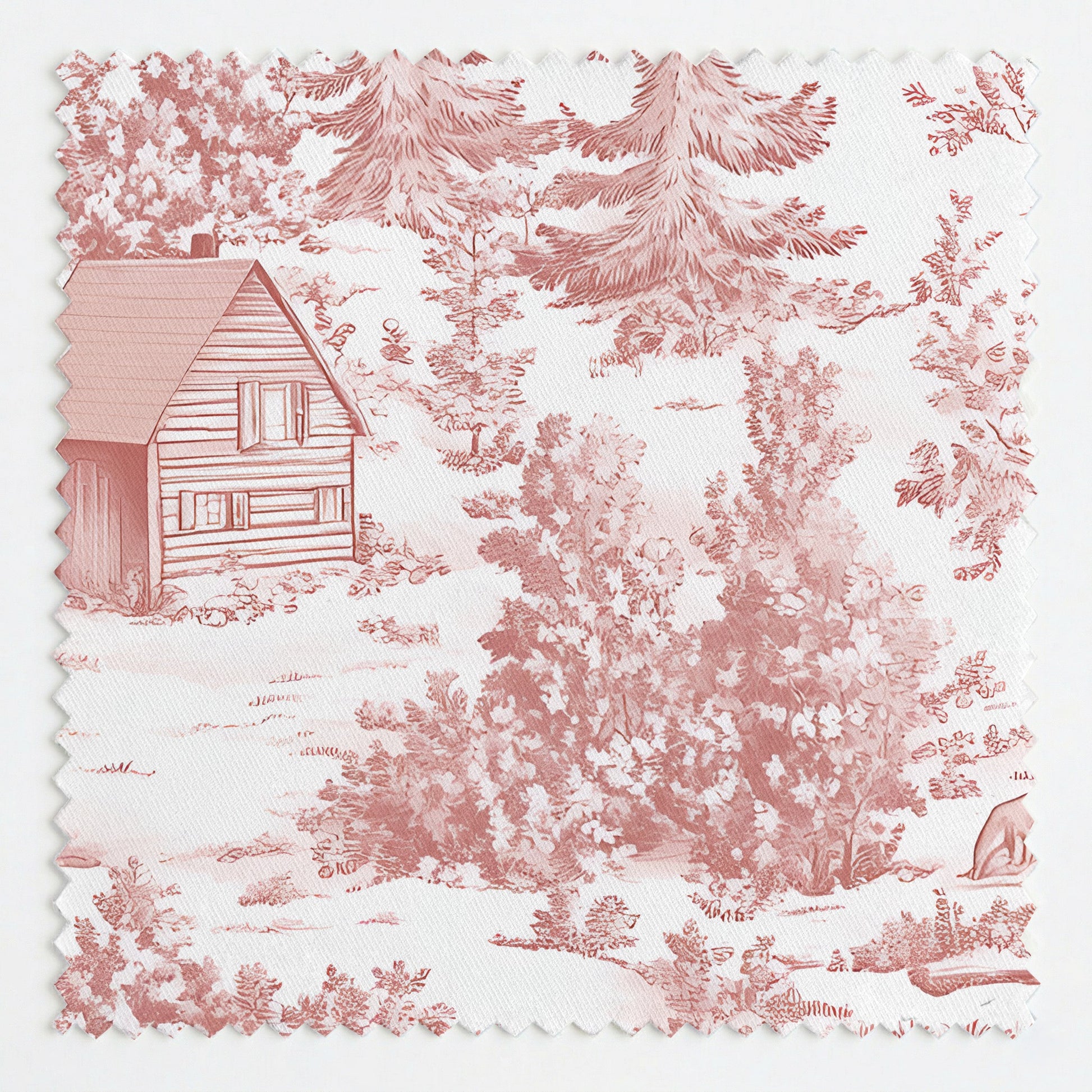 Vintage Woodland Fabric by the Yard