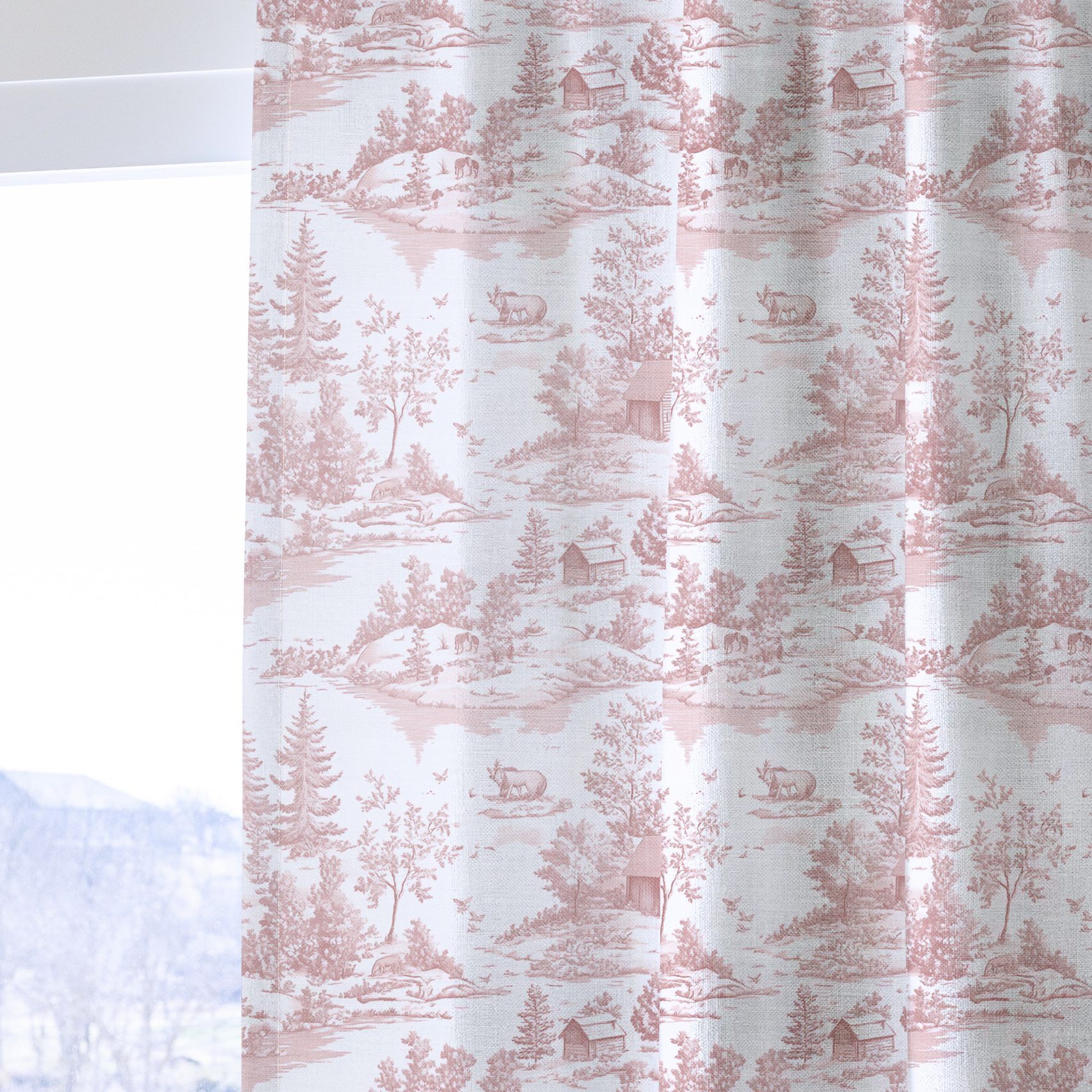 Vintage Woodland - Drapery — one panel