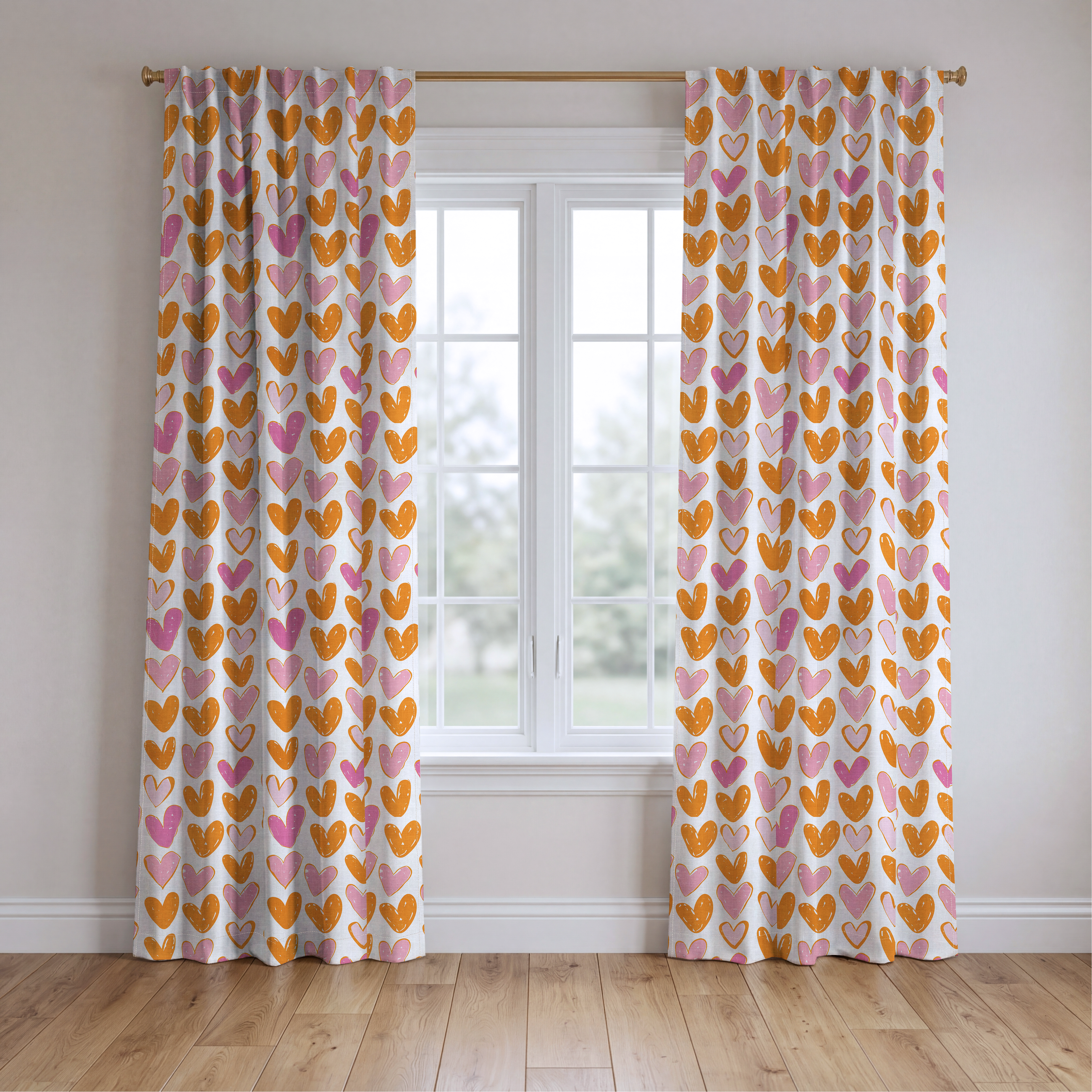 Talia - Drapery — two panels