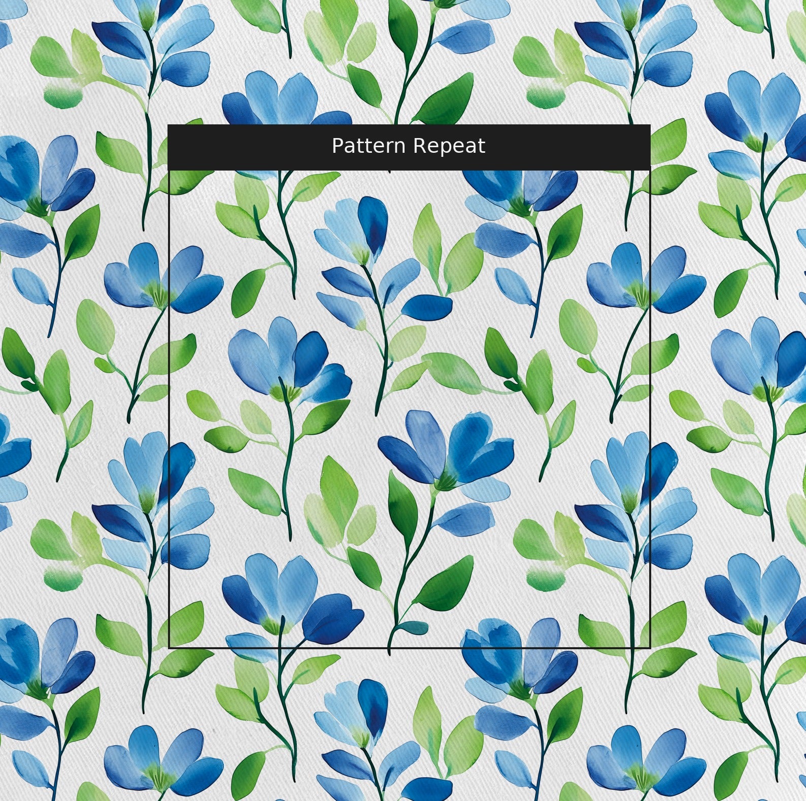 Wesley Fabric by the Yard — pattern repeat
