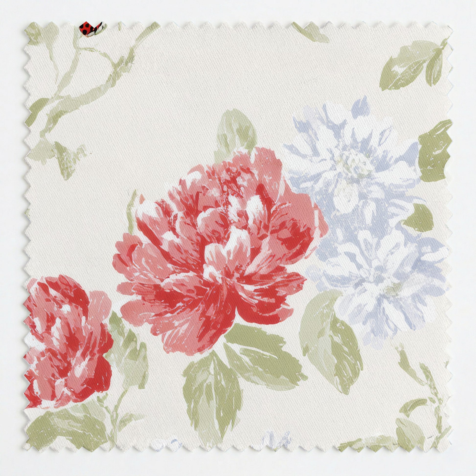 Crimson Garden Fabric by the Yard