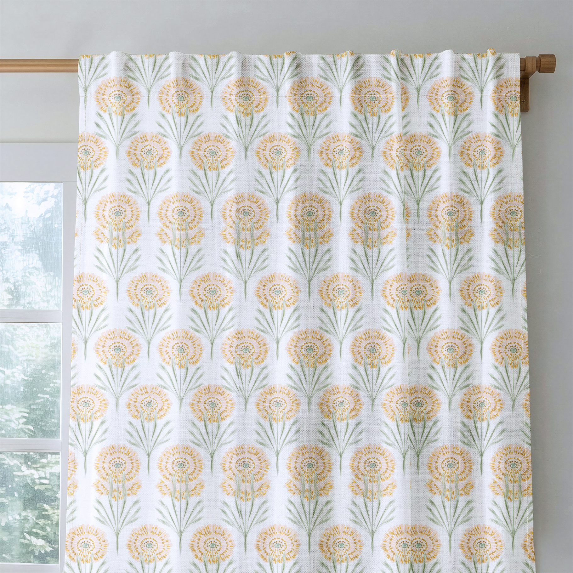 Linen Gold - Drapery — rod