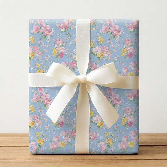Cornflower Bloom - Wrapping Paper