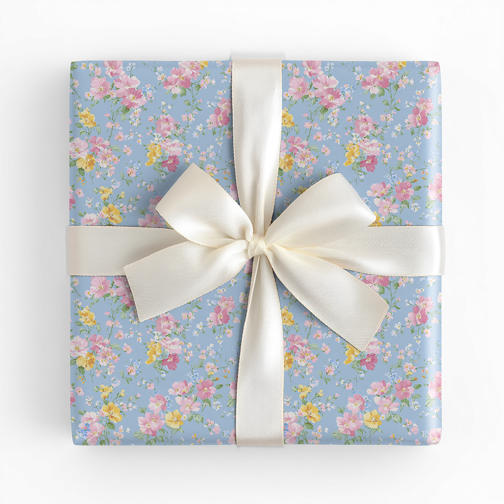 Cornflower Bloom - Wrapping Paper