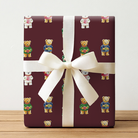 Claudey Bear - Wrapping Paper