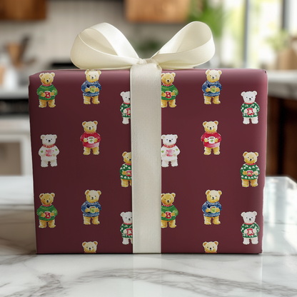 Claudey Bear - Wrapping Paper