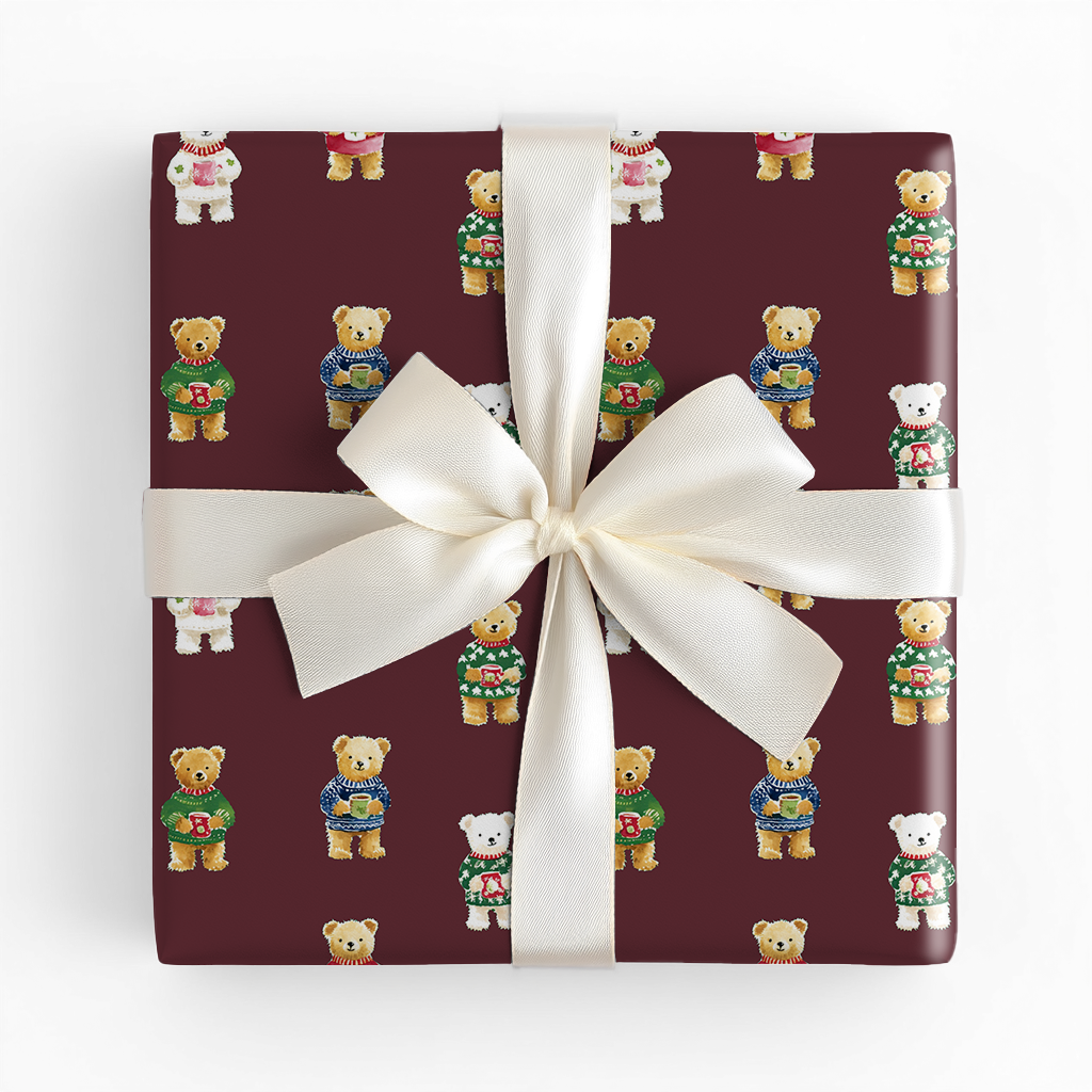 Claudey Bear - Wrapping Paper