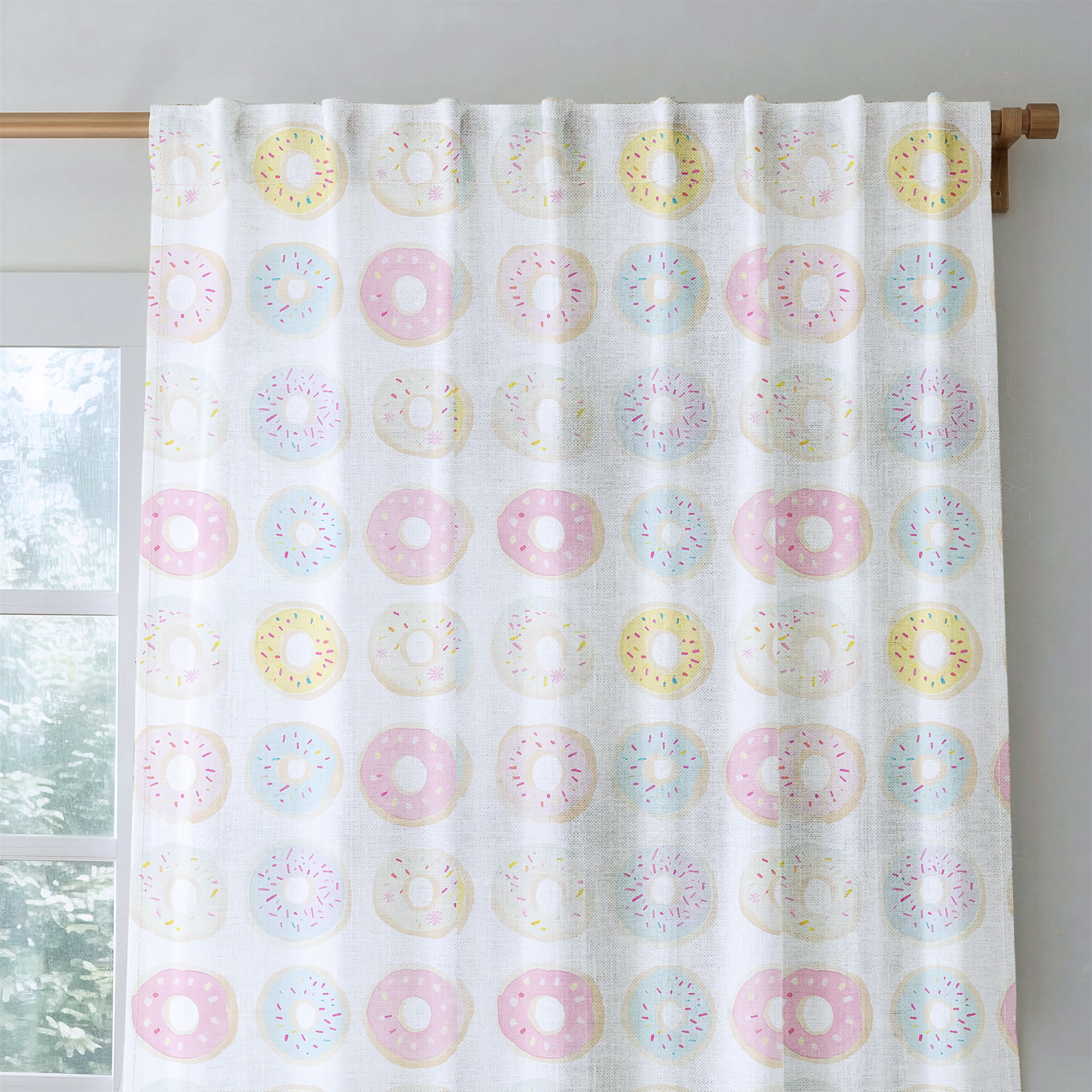 Sugar Swirls - Drapery — rod