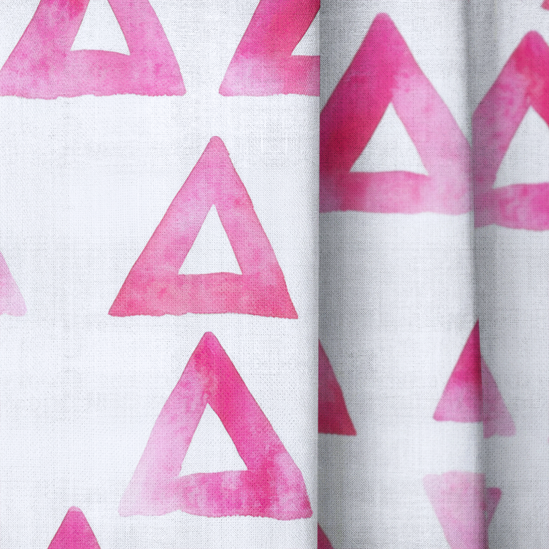 Triangle Tango - Drapery — close up